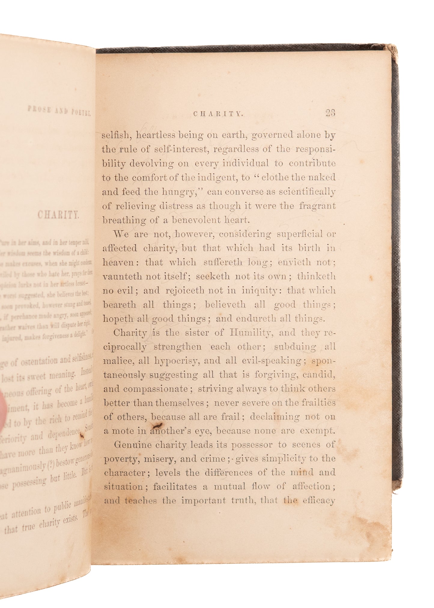 1858 A GEORGIA LADY. Prose and Poetry. Confederate Poet who Inspired Margaret Mitchell - Gone with the Wind.