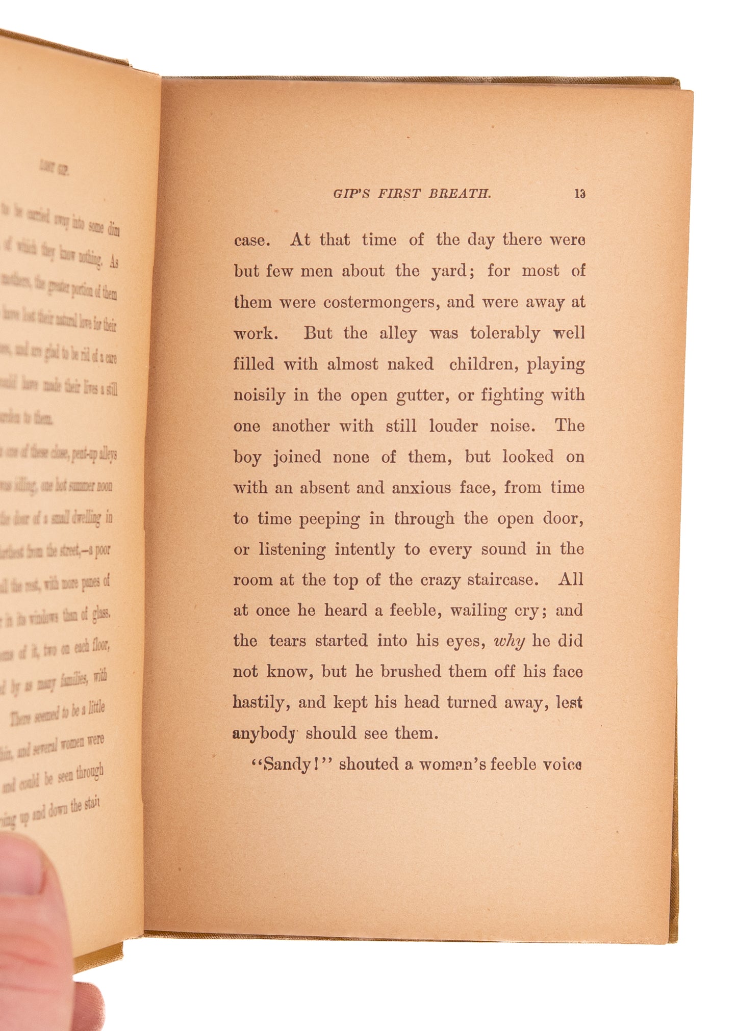 1875 HESBA STRETTON. The Lost Grip. With Fine 3pp Autograph letter by Stretton.