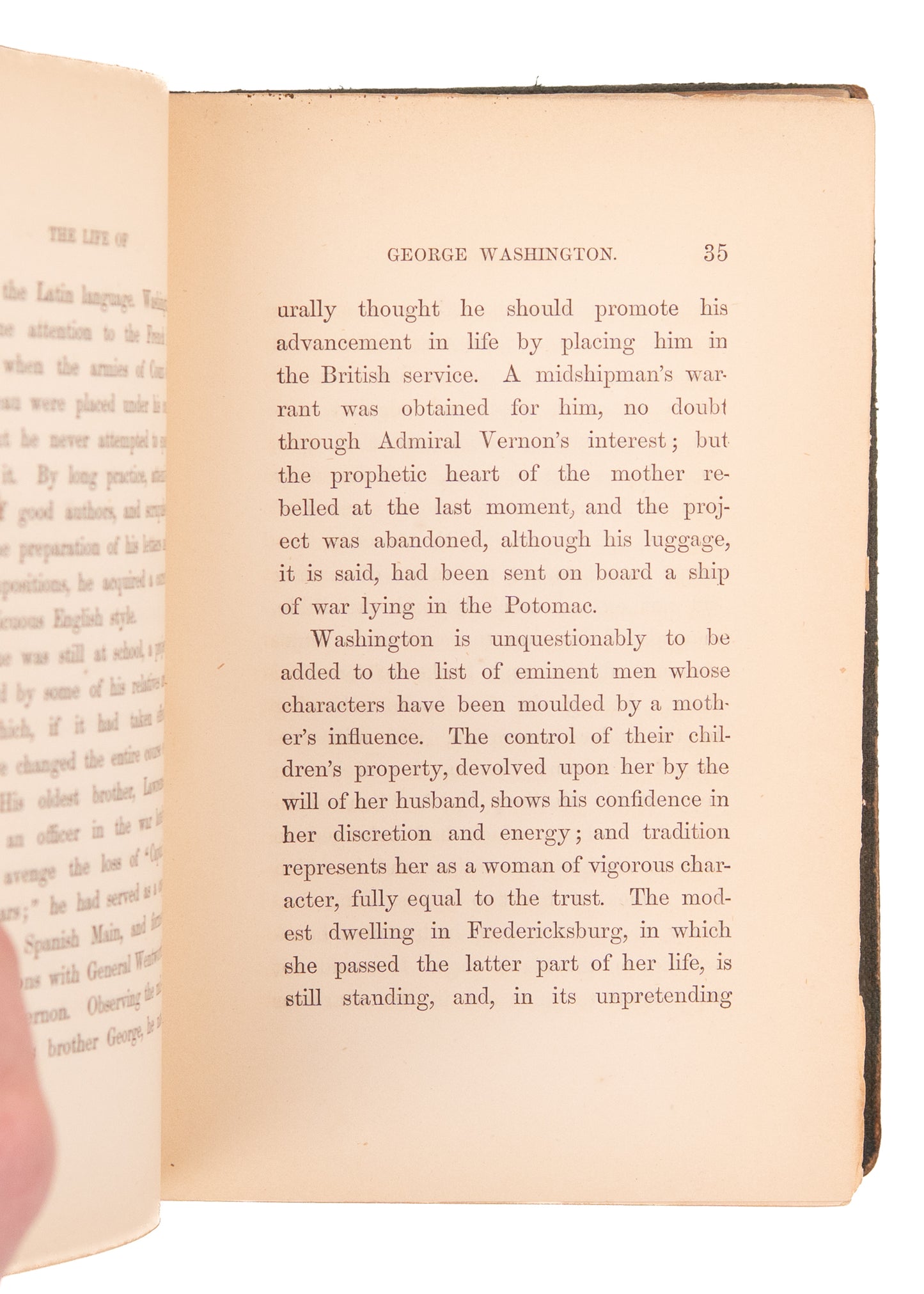 1860-64 GEORGE WASHINGTON - EDWARD EVERETT. Life of George Washing w/ Letter by Gettysburg Orator.