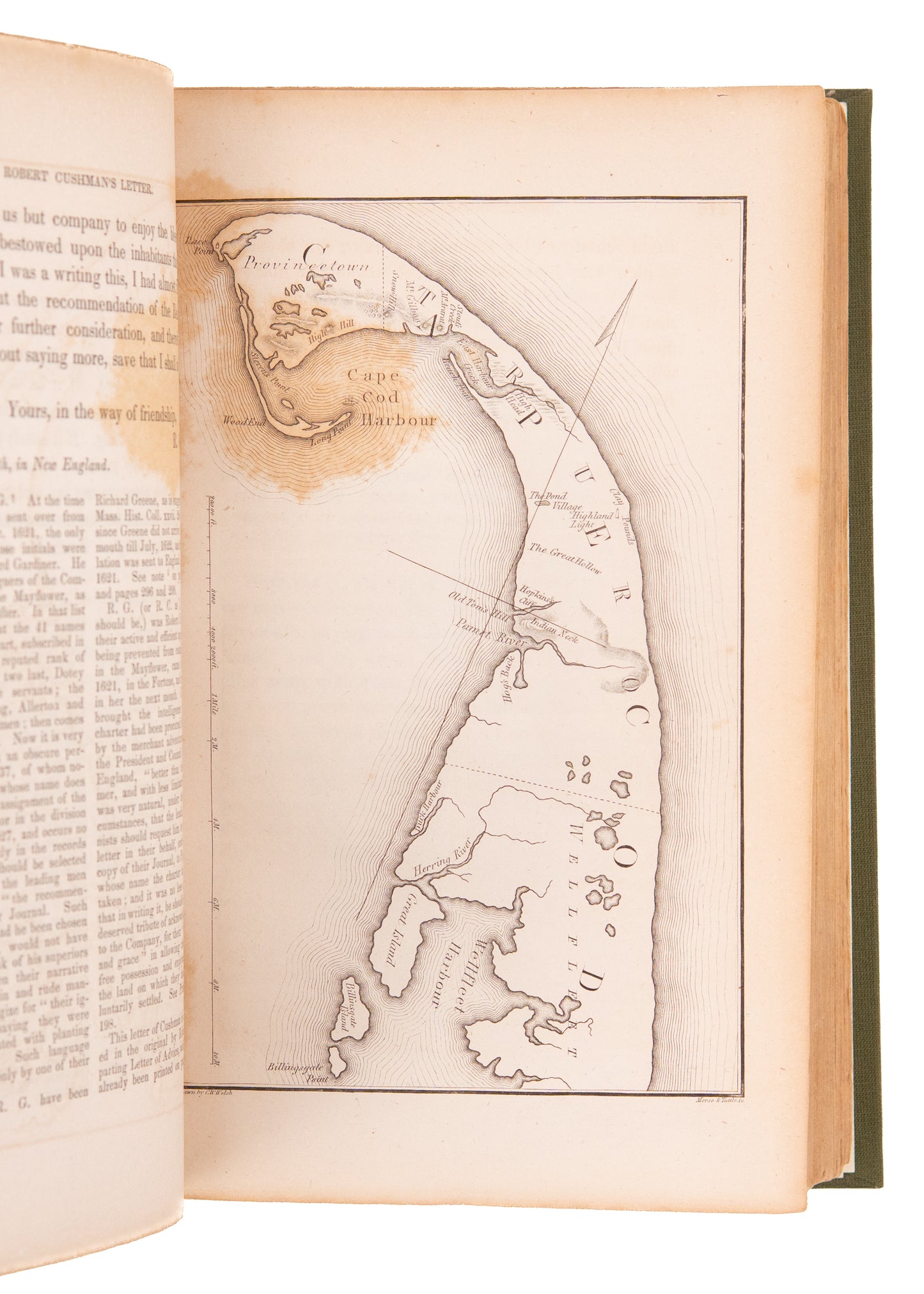 1844 PURITANISM IN AMERICA. Chronicles of the Pilgrim Fathers of Plymouth Colony - 1602-1625.