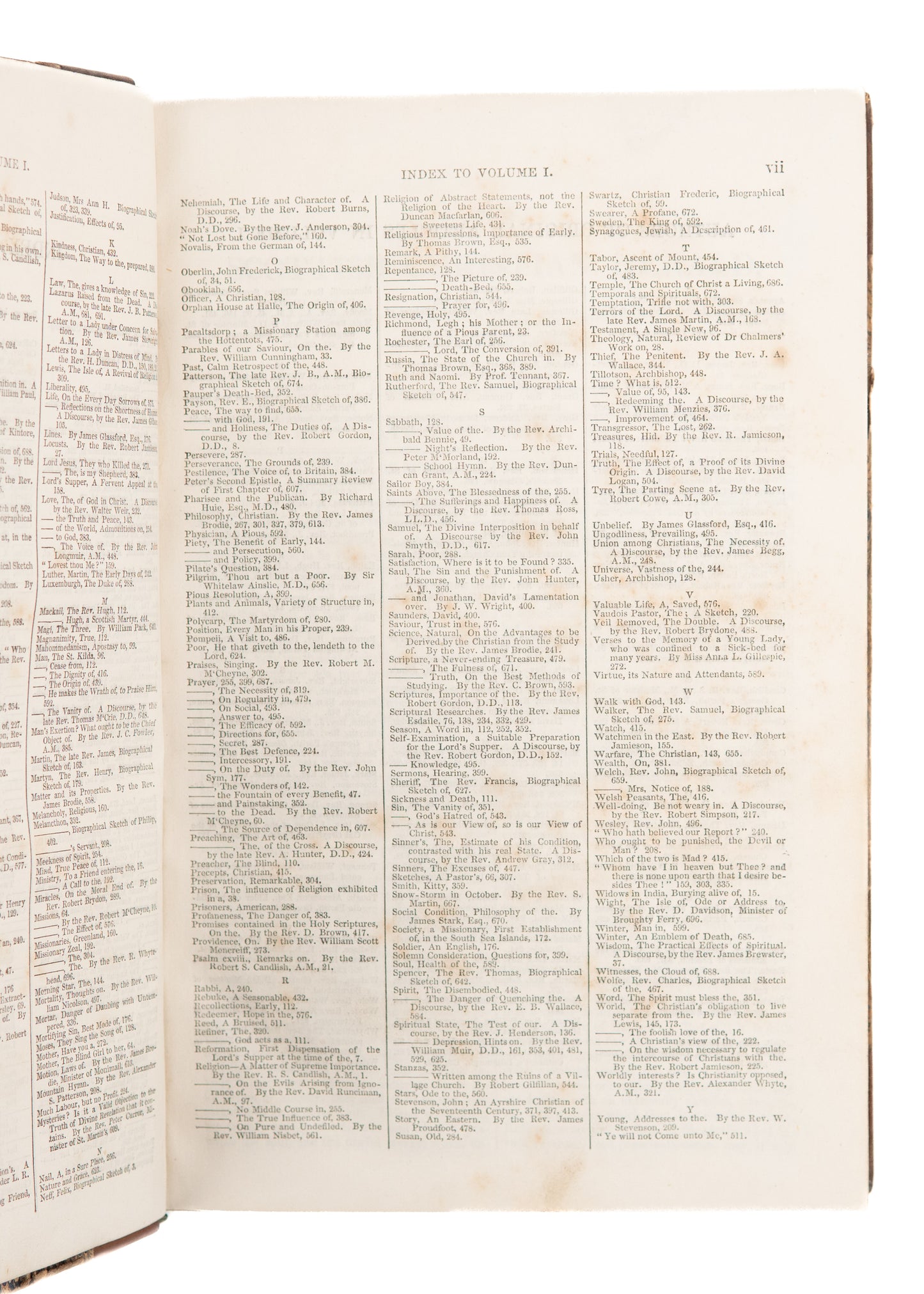 1836 SCOTTISH CHRISTIAN HERALD. M'Cheyne, Covenanters, Horatius Bonar, Revivals, &c.