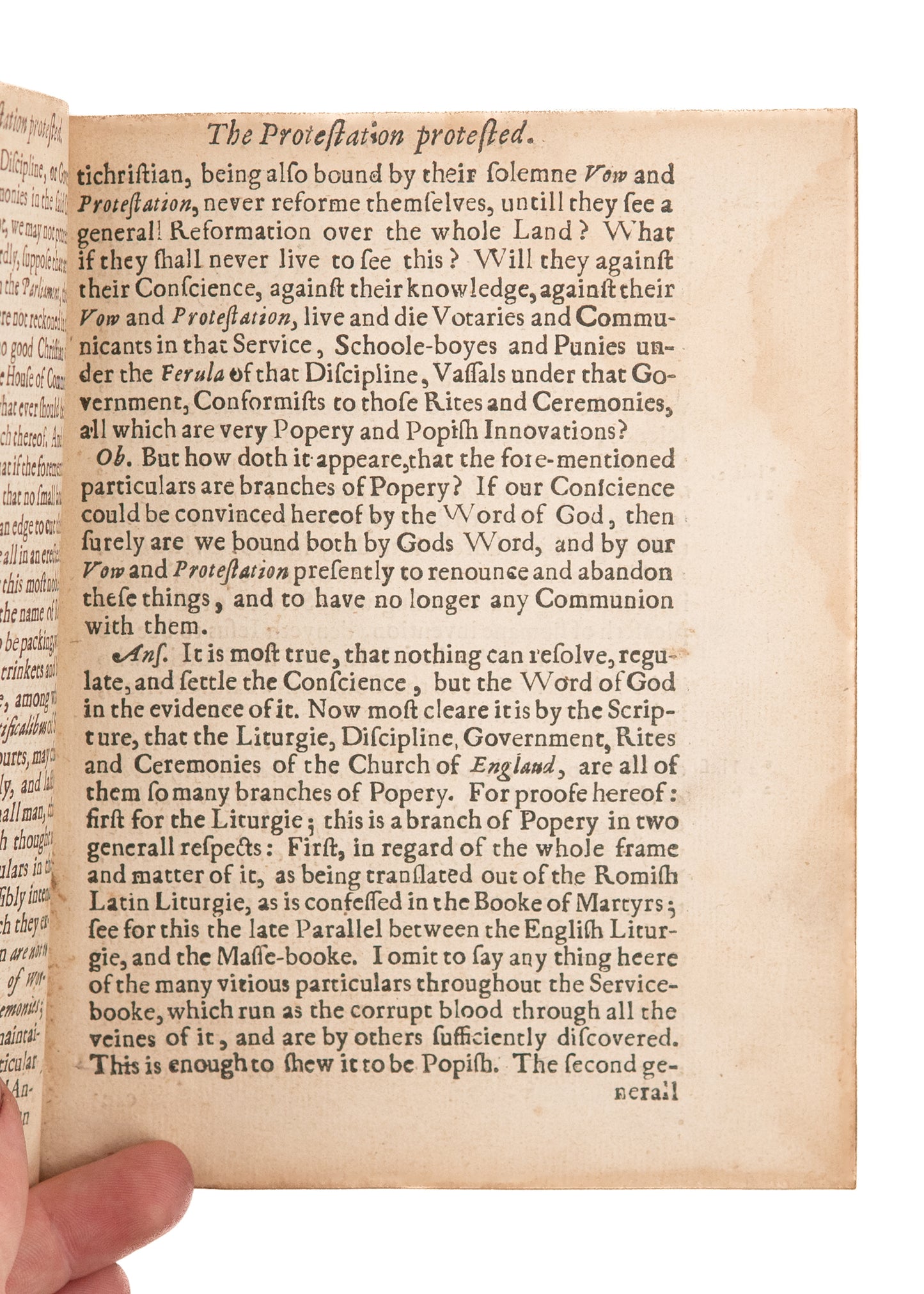 1641 HENRY BURTON. Puritan Ears Cut Off for Advocating the Separation of Church and State.