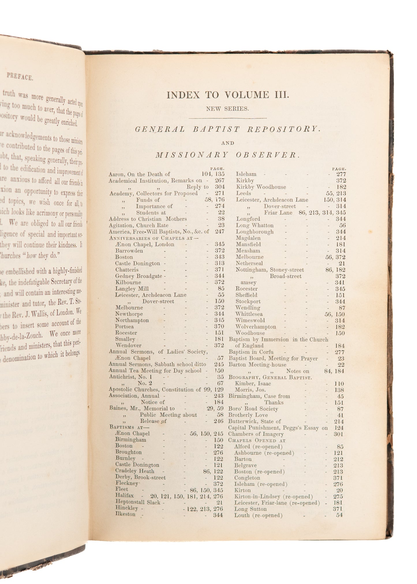 1841 BAPTIST MAG & MISSIONARY OBSERVER. Baptist History, Jewish Missions, Revivals & Prayer Meetings.