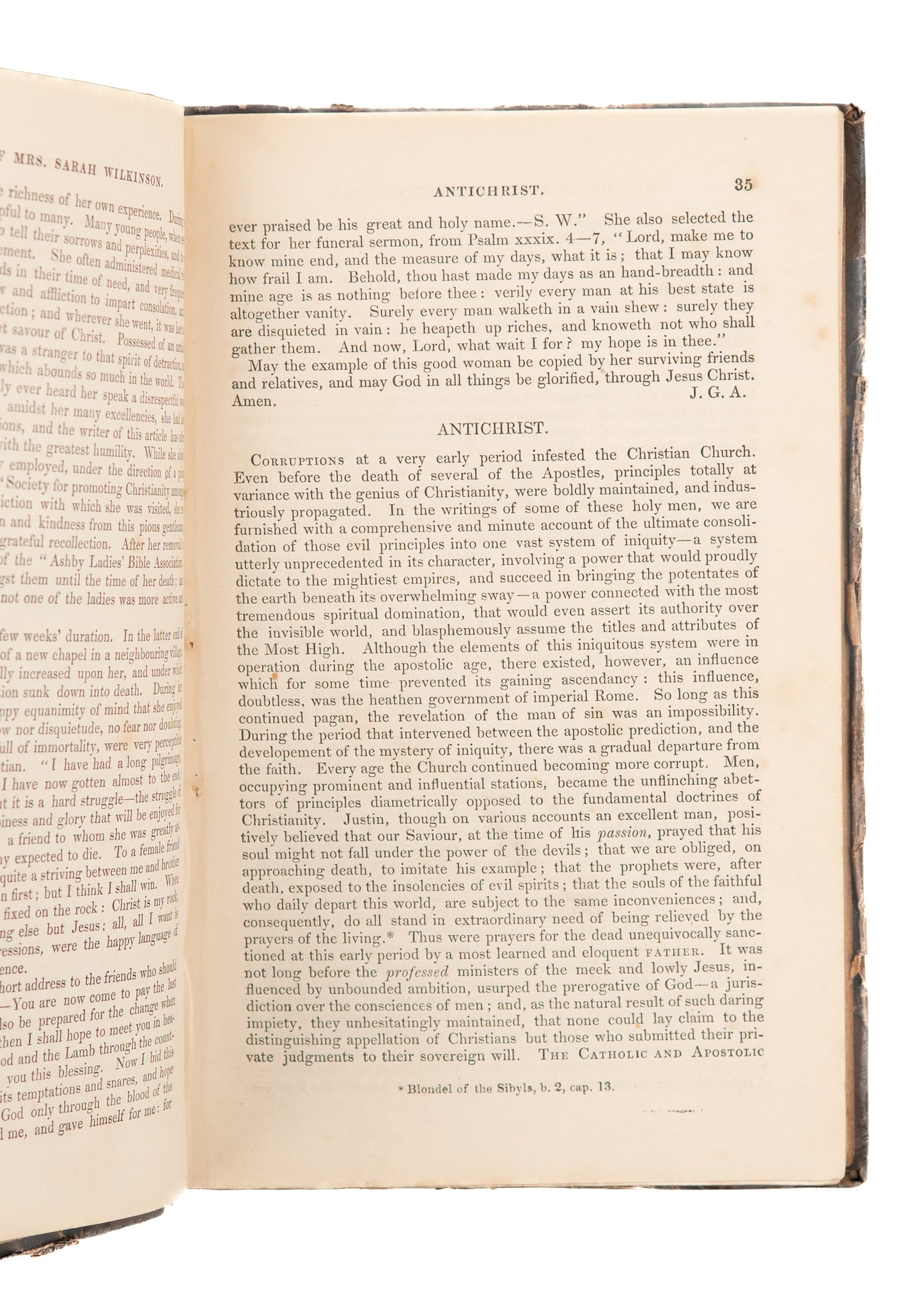 1841 BAPTIST MAG & MISSIONARY OBSERVER. Baptist History, Jewish Missions, Revivals & Prayer Meetings.
