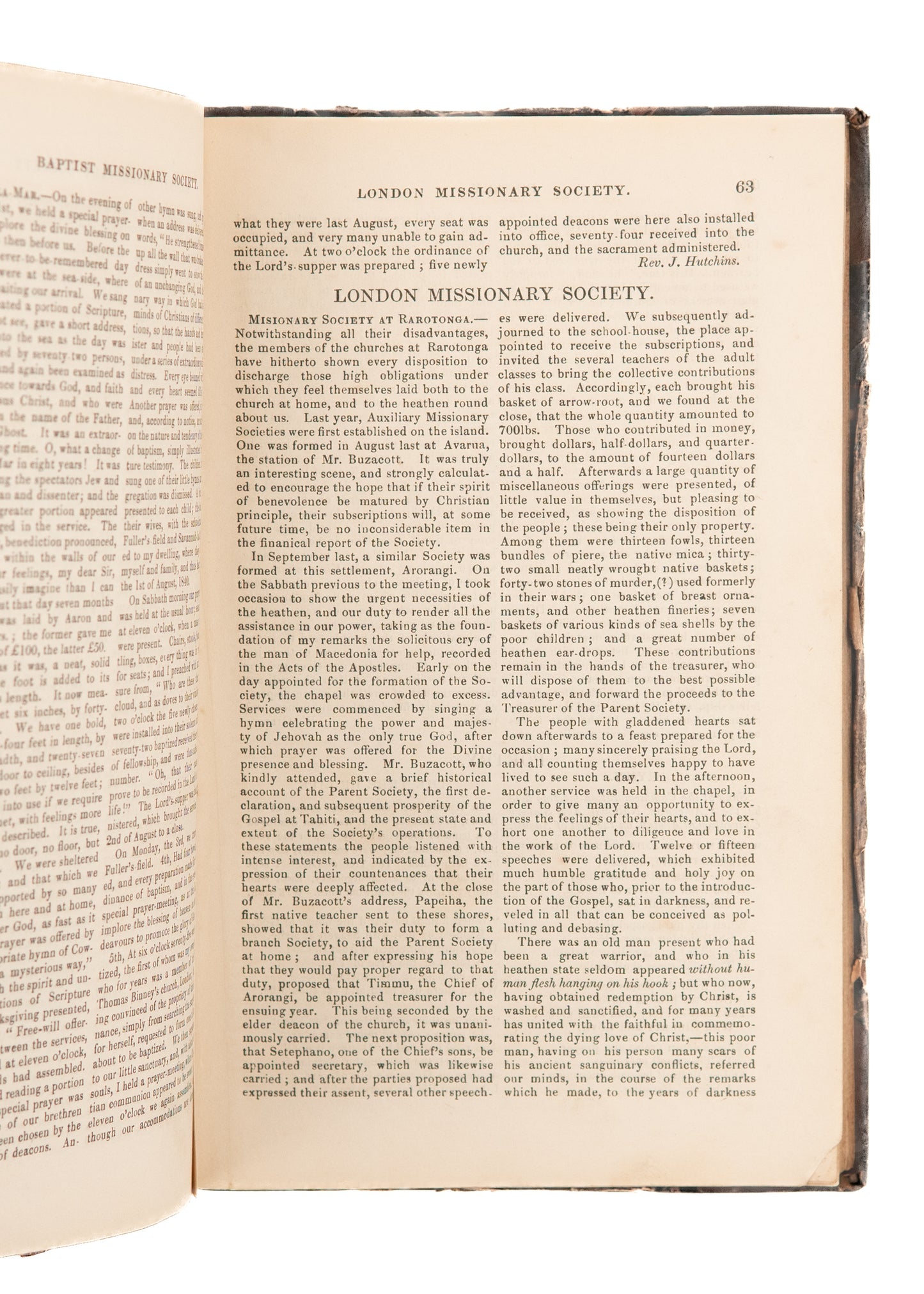 1841 BAPTIST MAG & MISSIONARY OBSERVER. Baptist History, Jewish Missions, Revivals & Prayer Meetings.