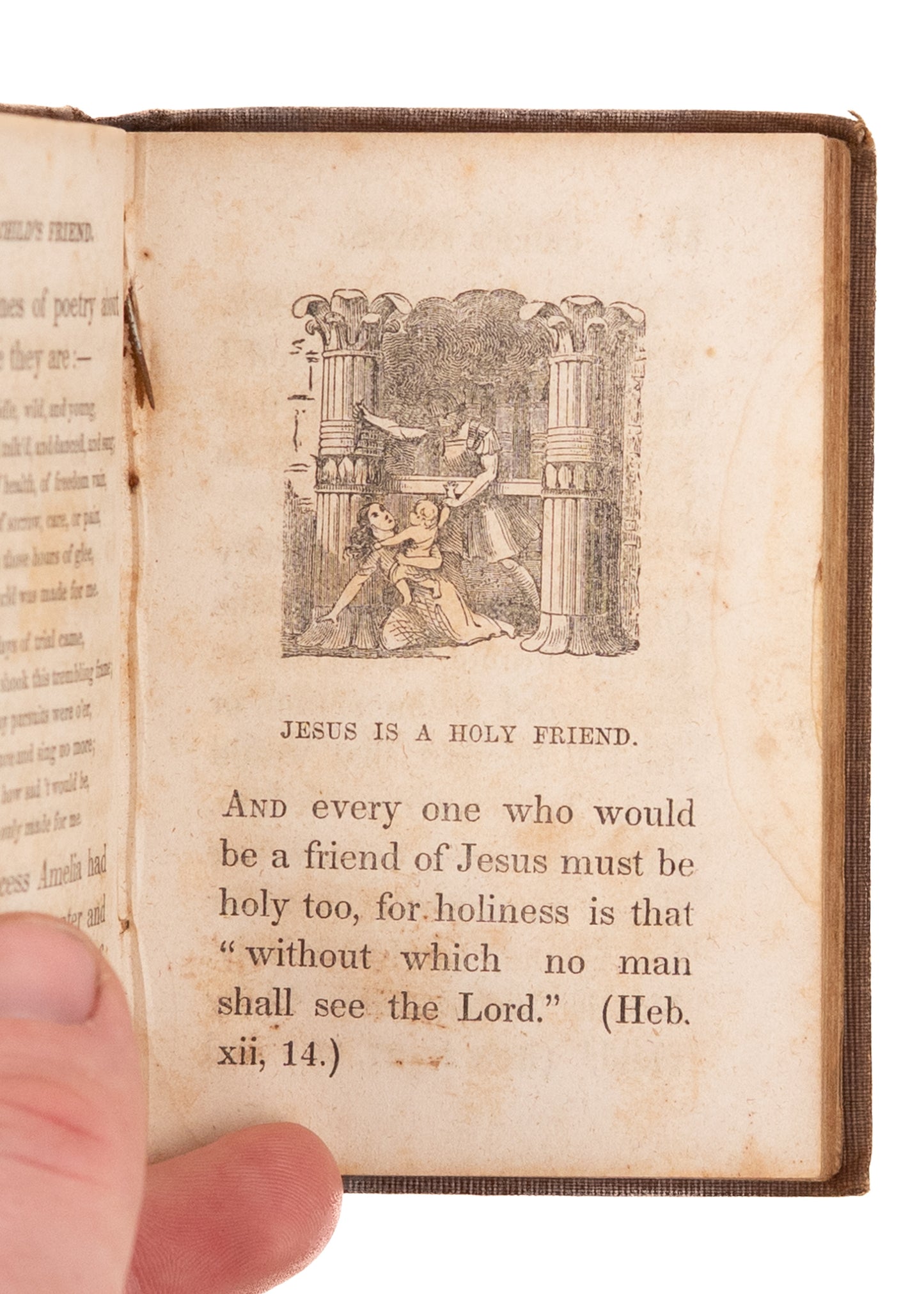 1849 D. P. KIDDER. The Child's Friend. An Illustrated, Alphabetic Primer of Devotion for Children.