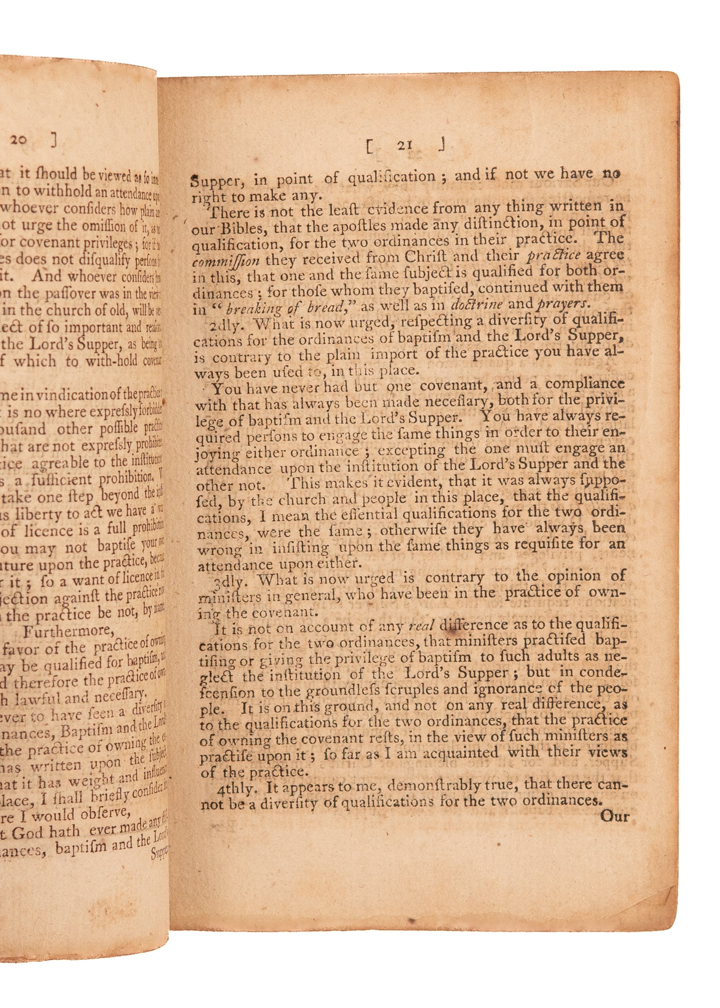 1780 CYPRIAN STRONG. A Discourse on Acts II. Against the Half-Way Covenant & Owning the Covenant.
