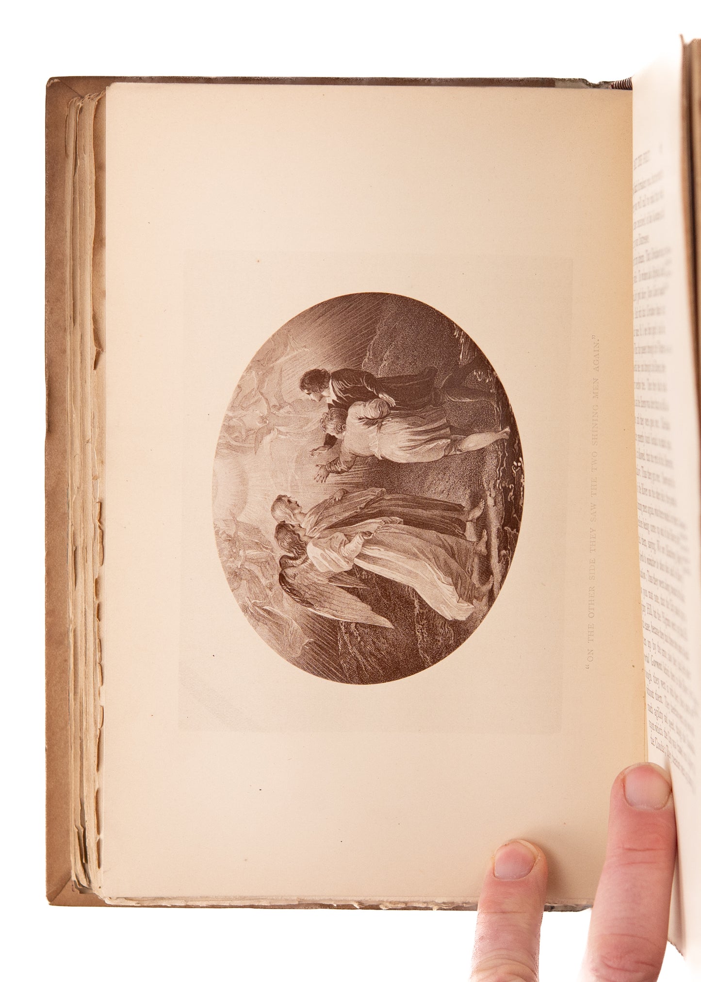 1882 JOHN BUNYAN. Pilgrims Progress. Rare Large Paper Limited Edition w/ Plates by Thomas Stothard.
