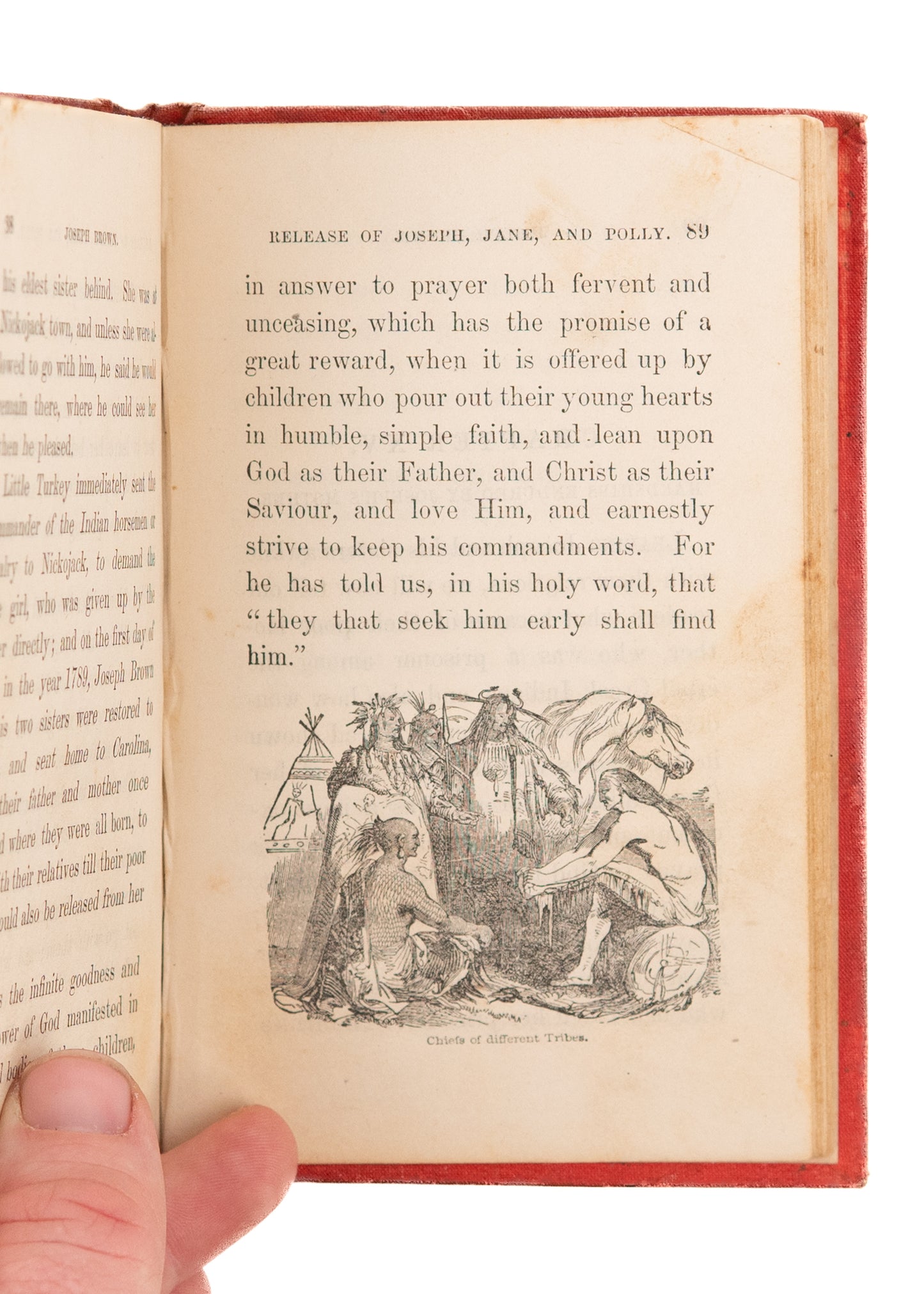 1884 INDIAN CAPTURE. A Young Tennesseean Captured by Cherokee Indians in 1785. Rare 1st Ed.