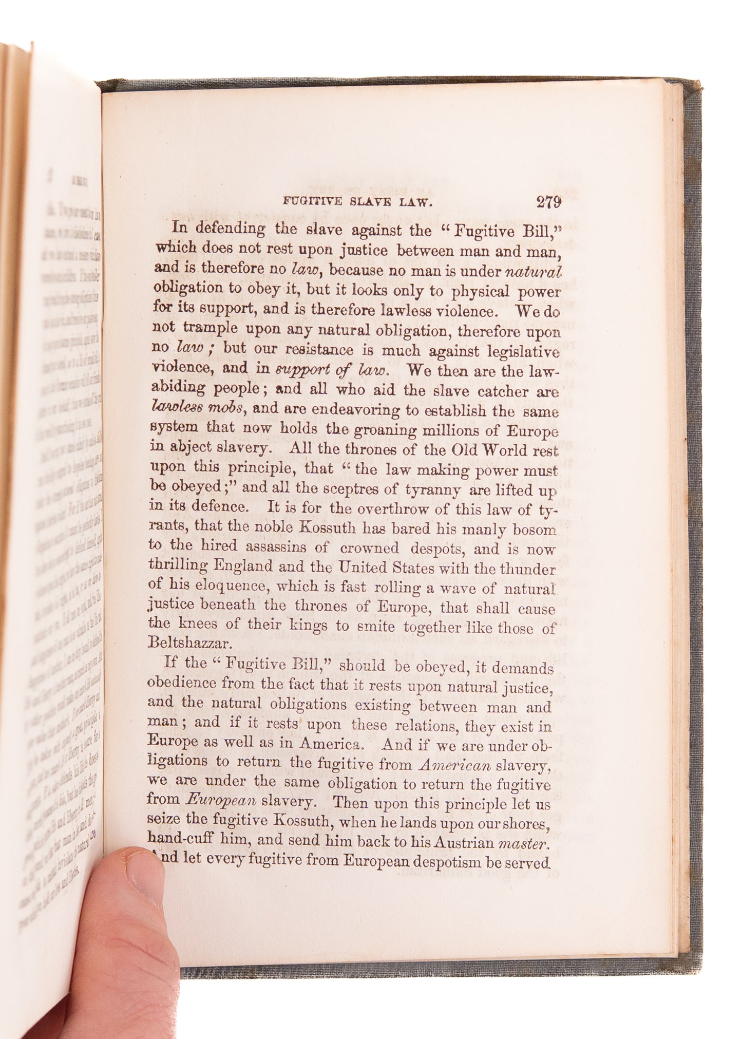 1852 BLACK BAPTIST ON FUGITIVE SLAVES. Life, Labors, and Travels of Elder Charles Bowles