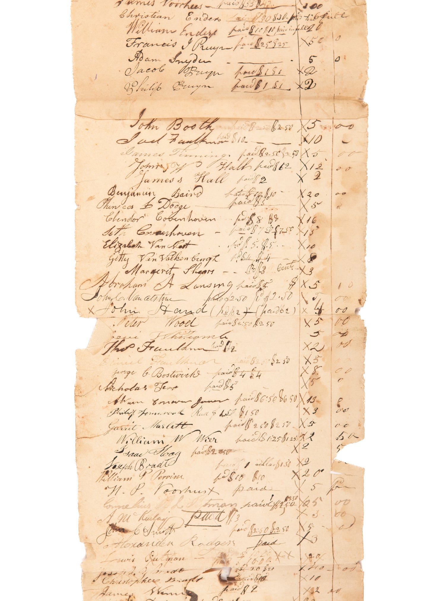 1830-1899 TRUE DUTCH REFORMED CHURCH. Original Church Founding Documents, &c.