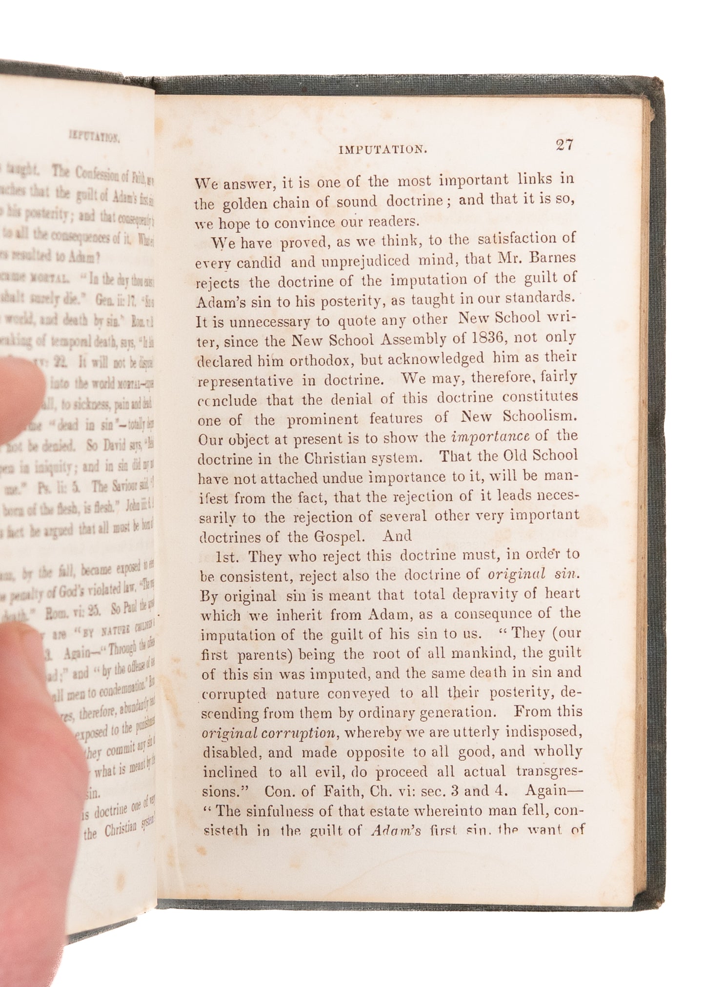 1853 N. L. RICE. The Old and New Schools of Presbyterianism. Revivalism and Yale Divinity.