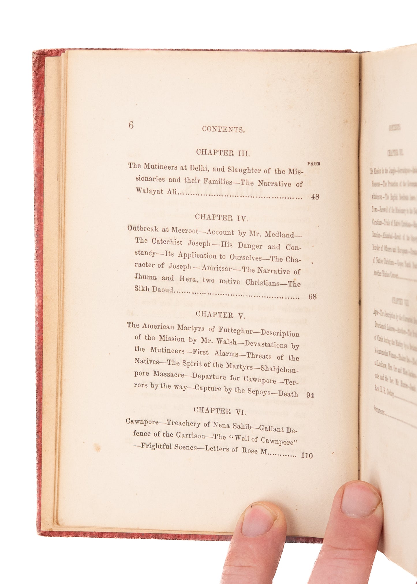1860 AMERICAN MARTYRS INDIA. Martyrs of the Sepoy Rebellion. Rare!