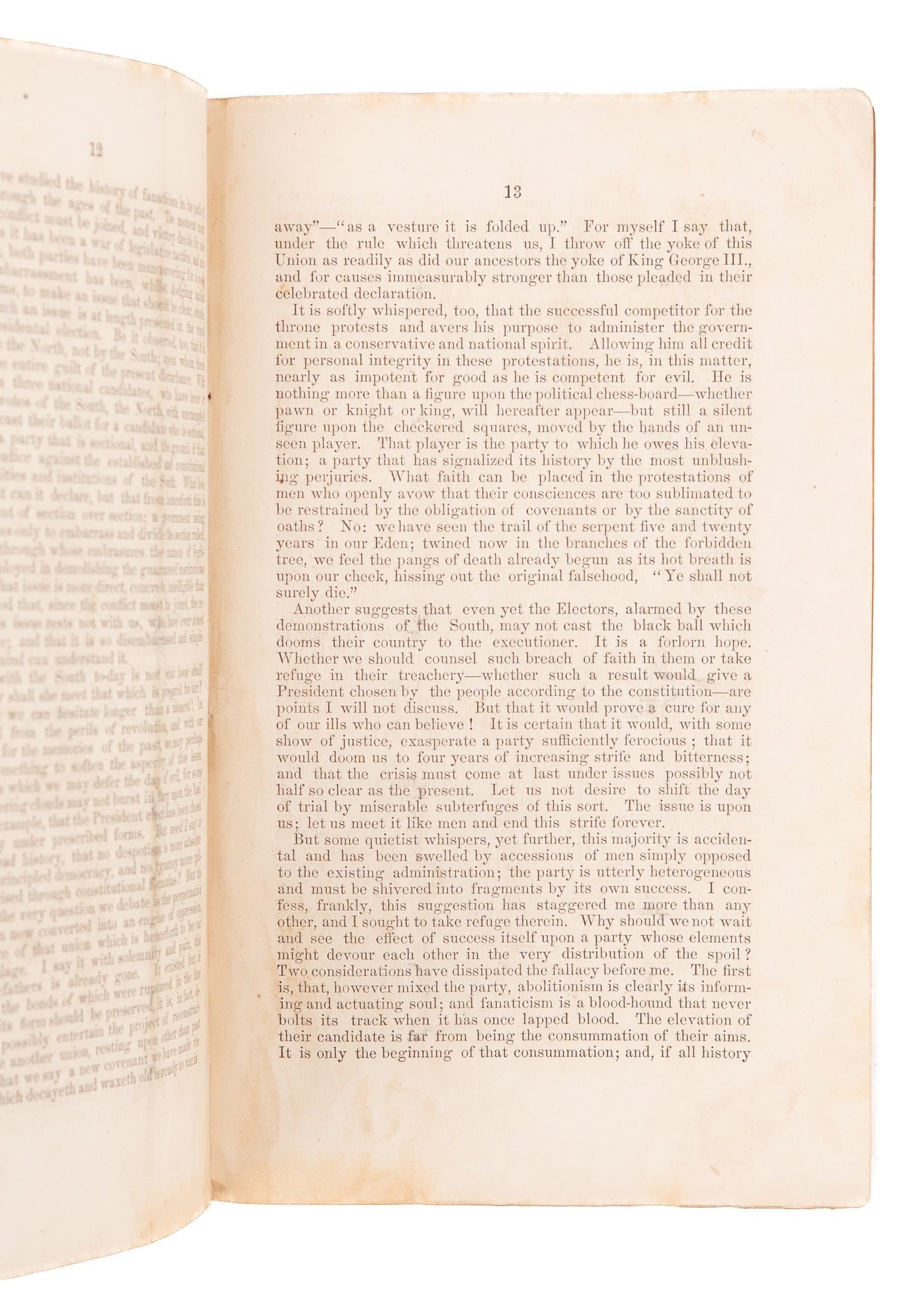 1860 B. M. PALMER. The South: Her Peril, and Her Duty. New Orleans Pro-Slavery Presbyterian