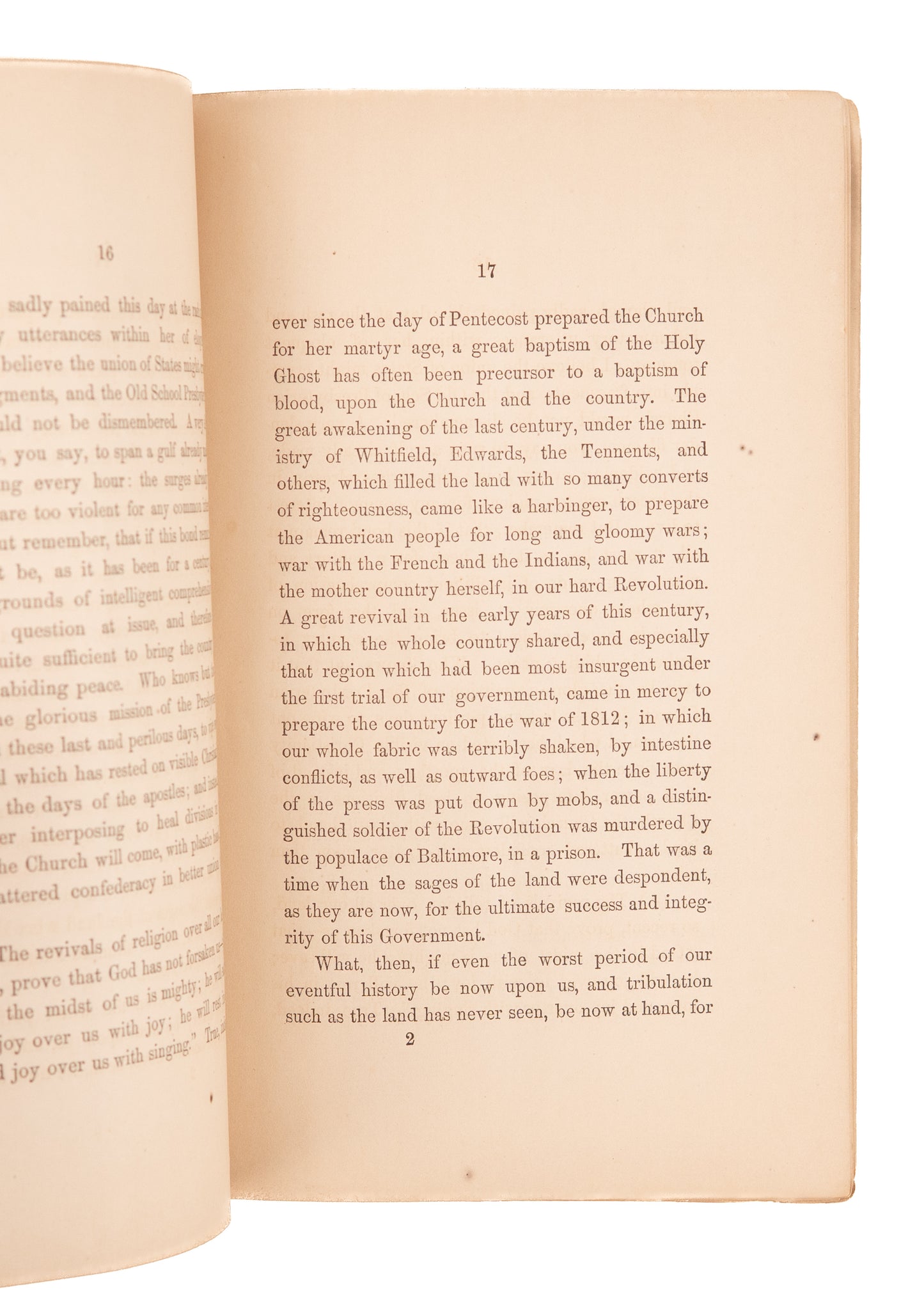 1861 ALEXANDER T. MCGILL. Sinful, but Not Forsaken. Repentance Necessary to Avoid Civil War.