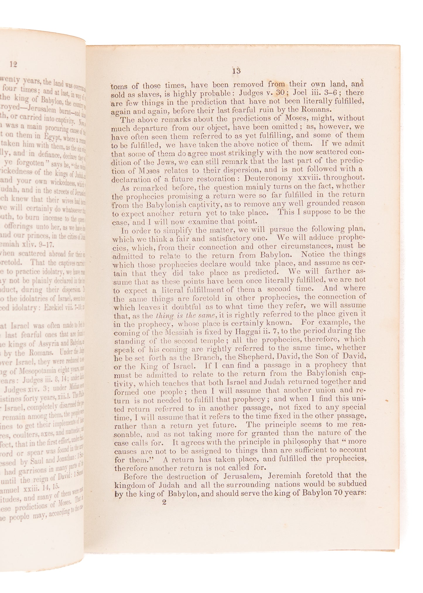 1844 JEWISH PROPHECY. Anti-Dispensational - Israel National Restoration not Prophesied in Scripture