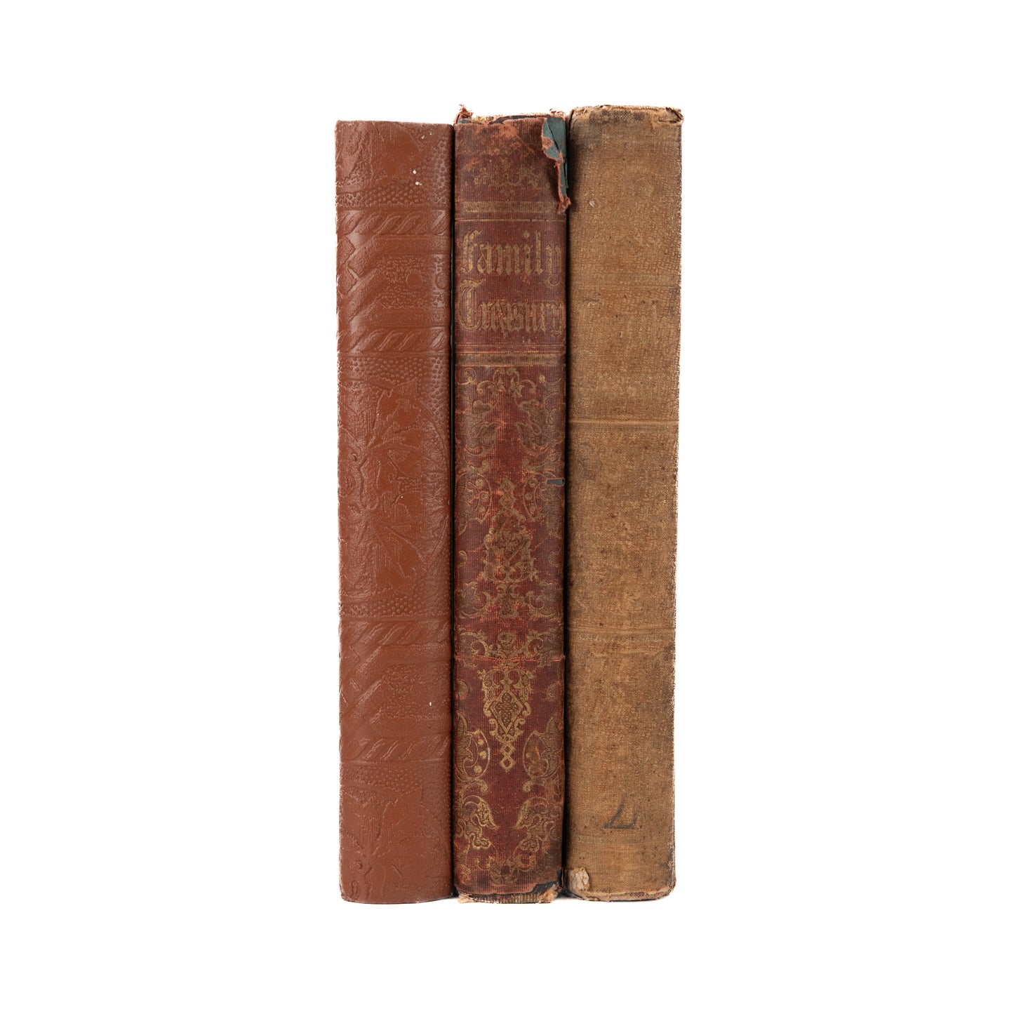1859/1860/1866 WESTERN FAMILY TREASURY. Three Variants of Important St. Louis Imprint.