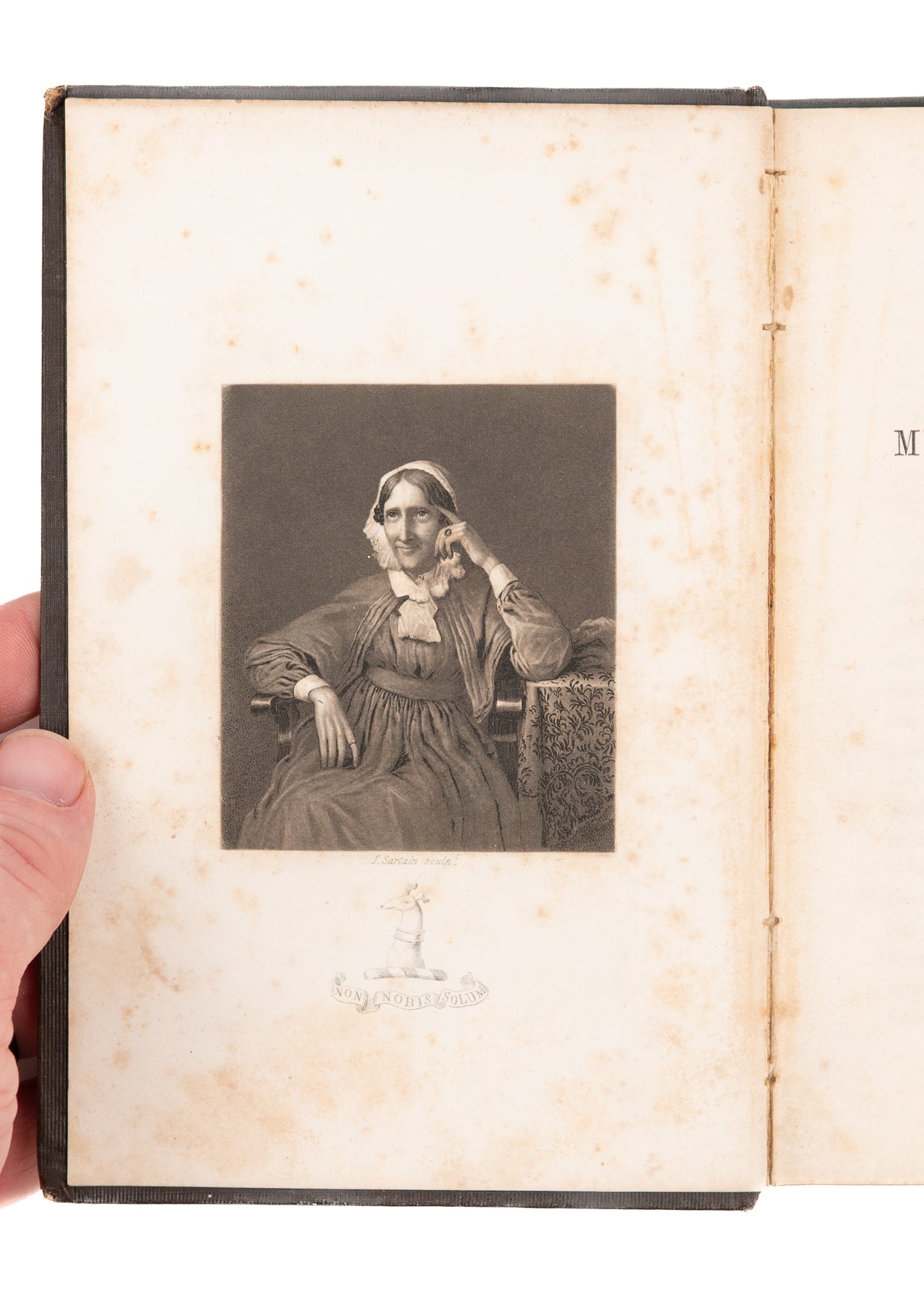 1848 CASPAR MORRIS. Memoir of Abolitionist & Slave Educator, Miss Margaret Mercer.