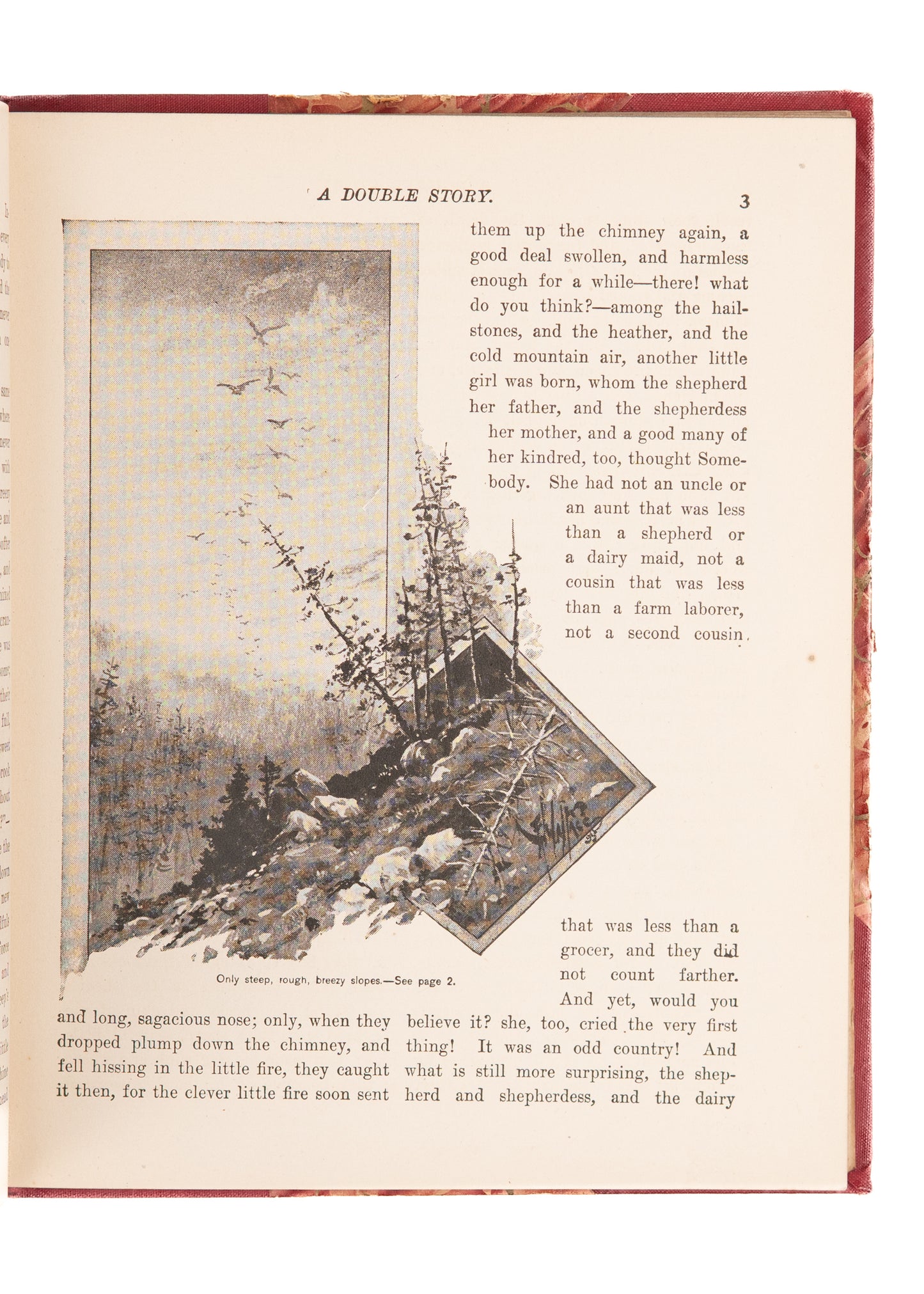 1897 GEORGE MACDONALD. A Double Story. Fine, Illustrated American Edition.