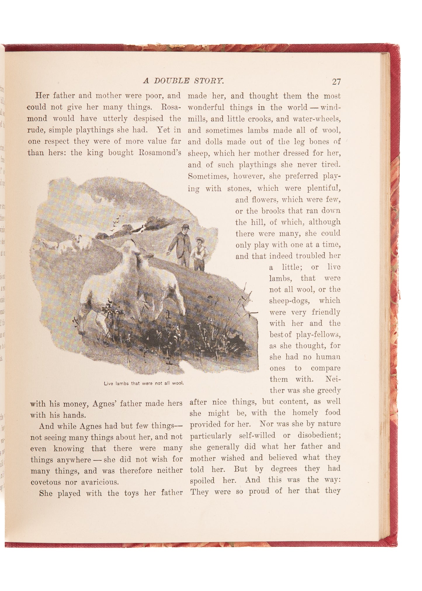 1897 GEORGE MACDONALD. A Double Story. Fine, Illustrated American Edition.