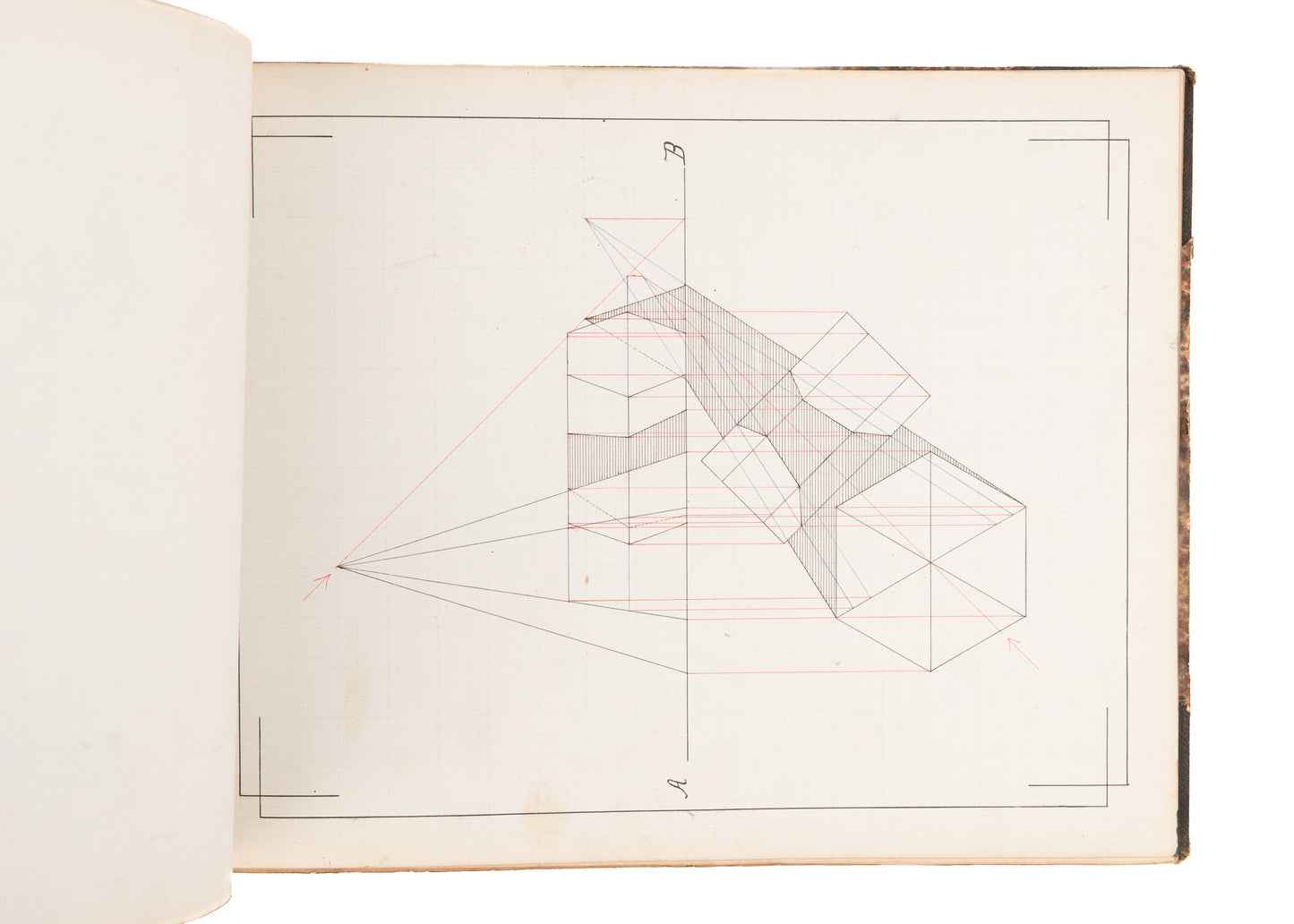 1885 H. L. RONALDS. 26pp MSs Fonts, Types, and Geometrical Drawings from Illinois State University.