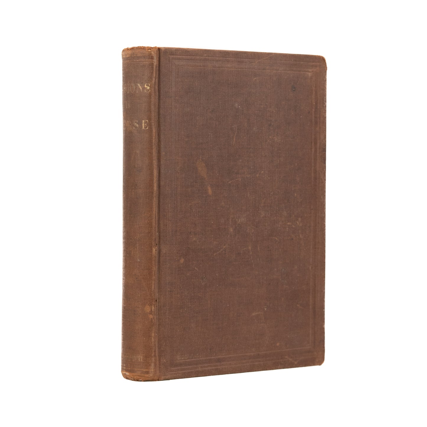 1864 APOCALYPTIC VISIONS. Vision in Verse. American, Abolitionism, and Eschaton. Signed.