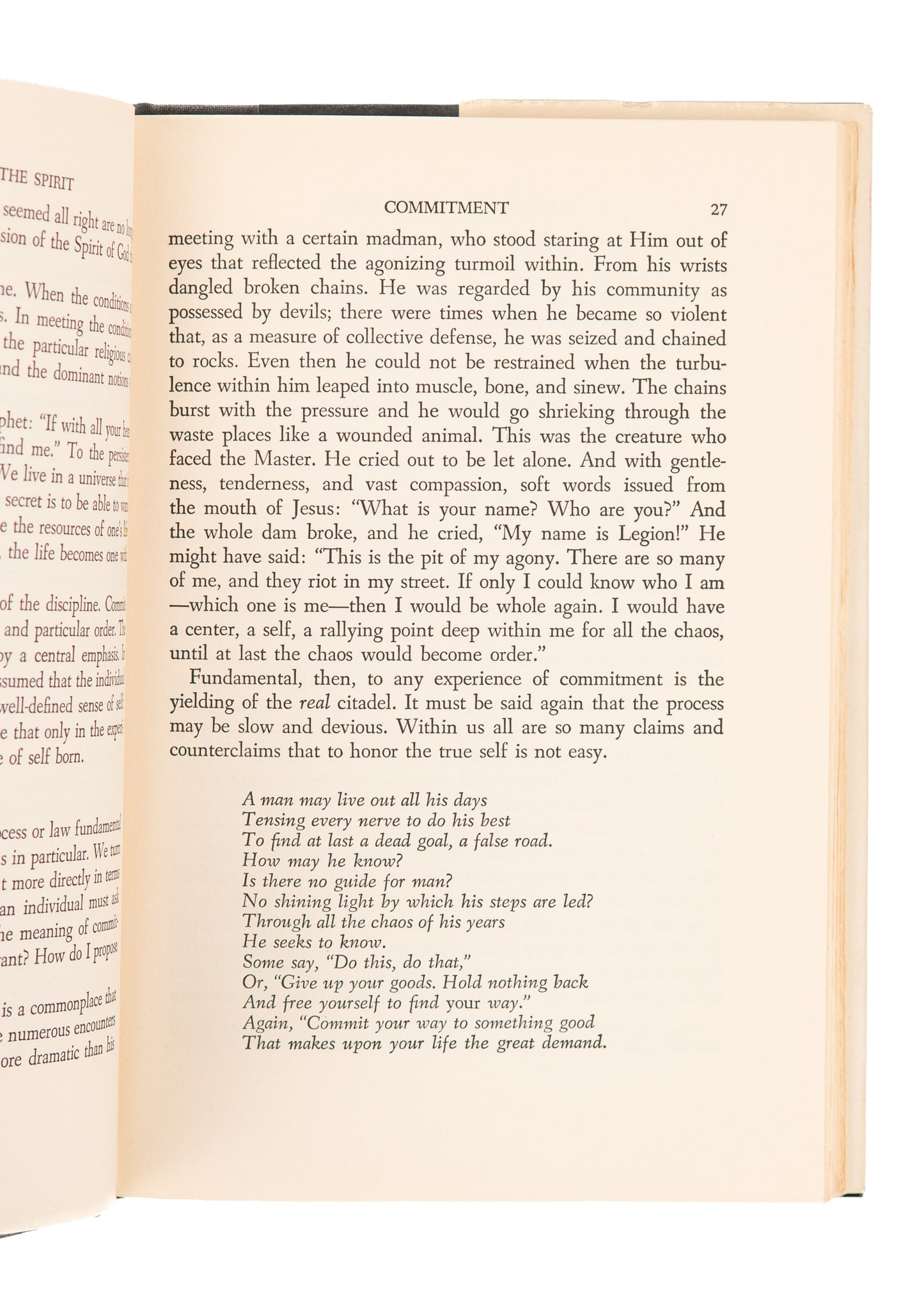 1963 HOWARD THURMAN. Disciplines of the Spirit. Martin Luther King Jr's Spiritual Mentor.