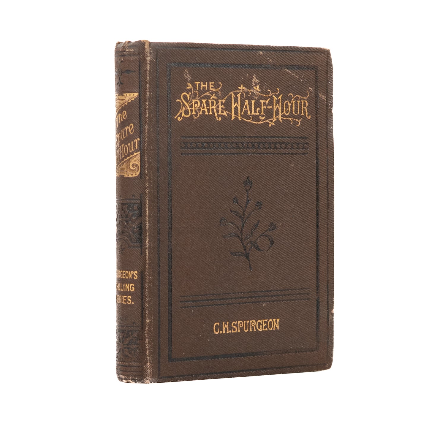 1870's C. H. SPURGEON. The Spare Half Hour. Pocket Book from the Shilling Series.