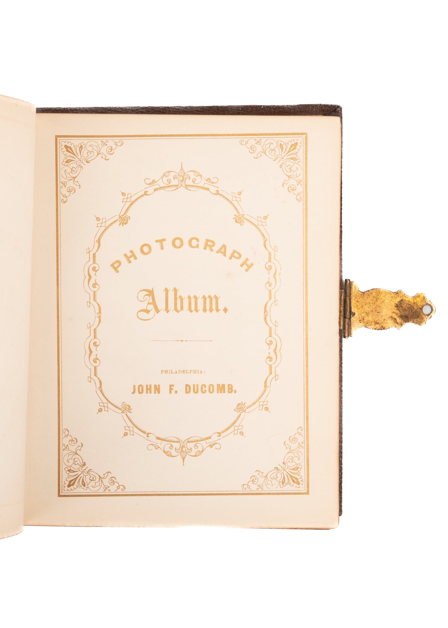 1863 54th COLORED TROOPS. Carte de Visite Album Containing 7 Photos of Primary Recruiter.
