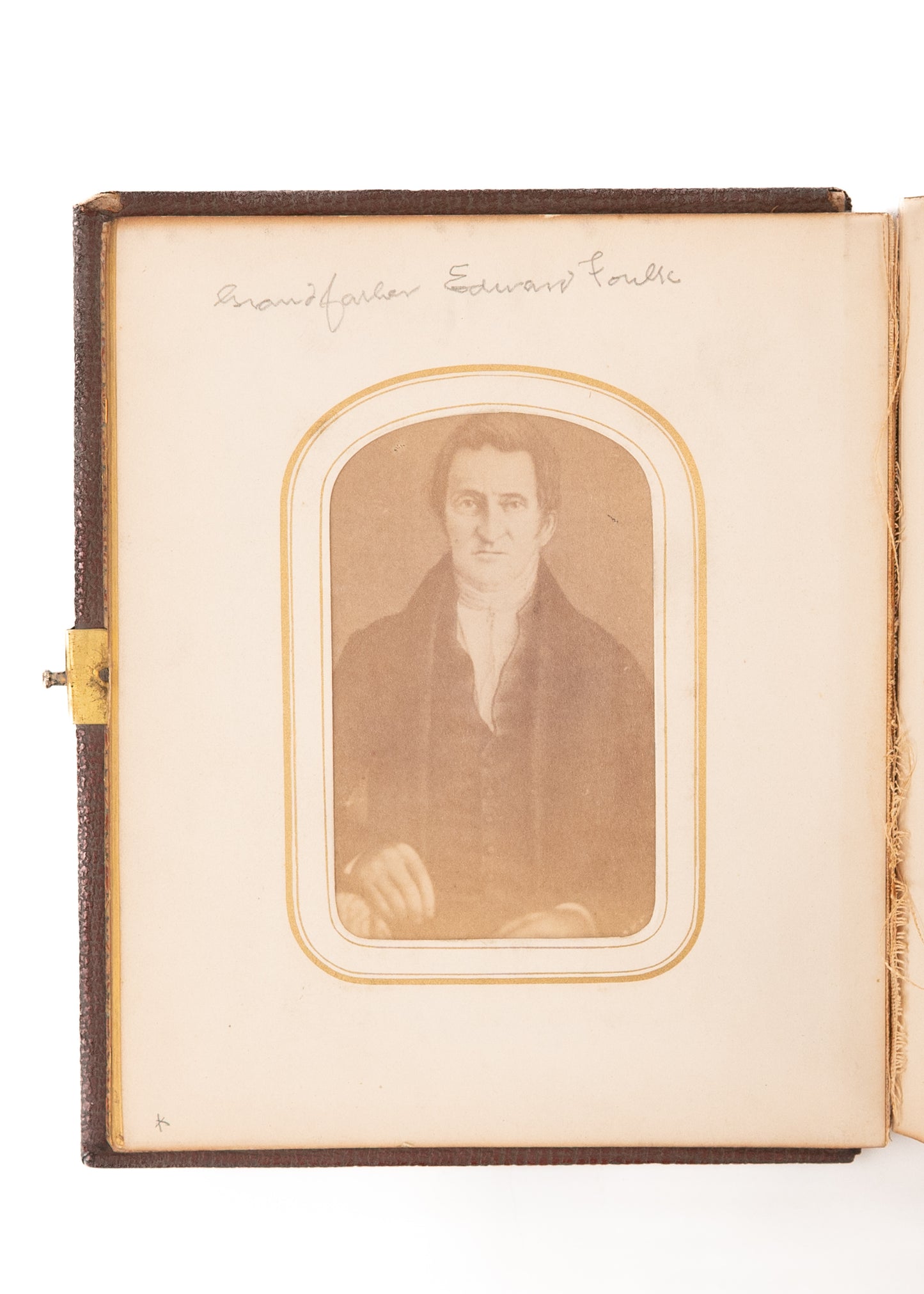 1863 54th COLORED TROOPS. Carte de Visite Album Containing 7 Photos of Primary Recruiter.