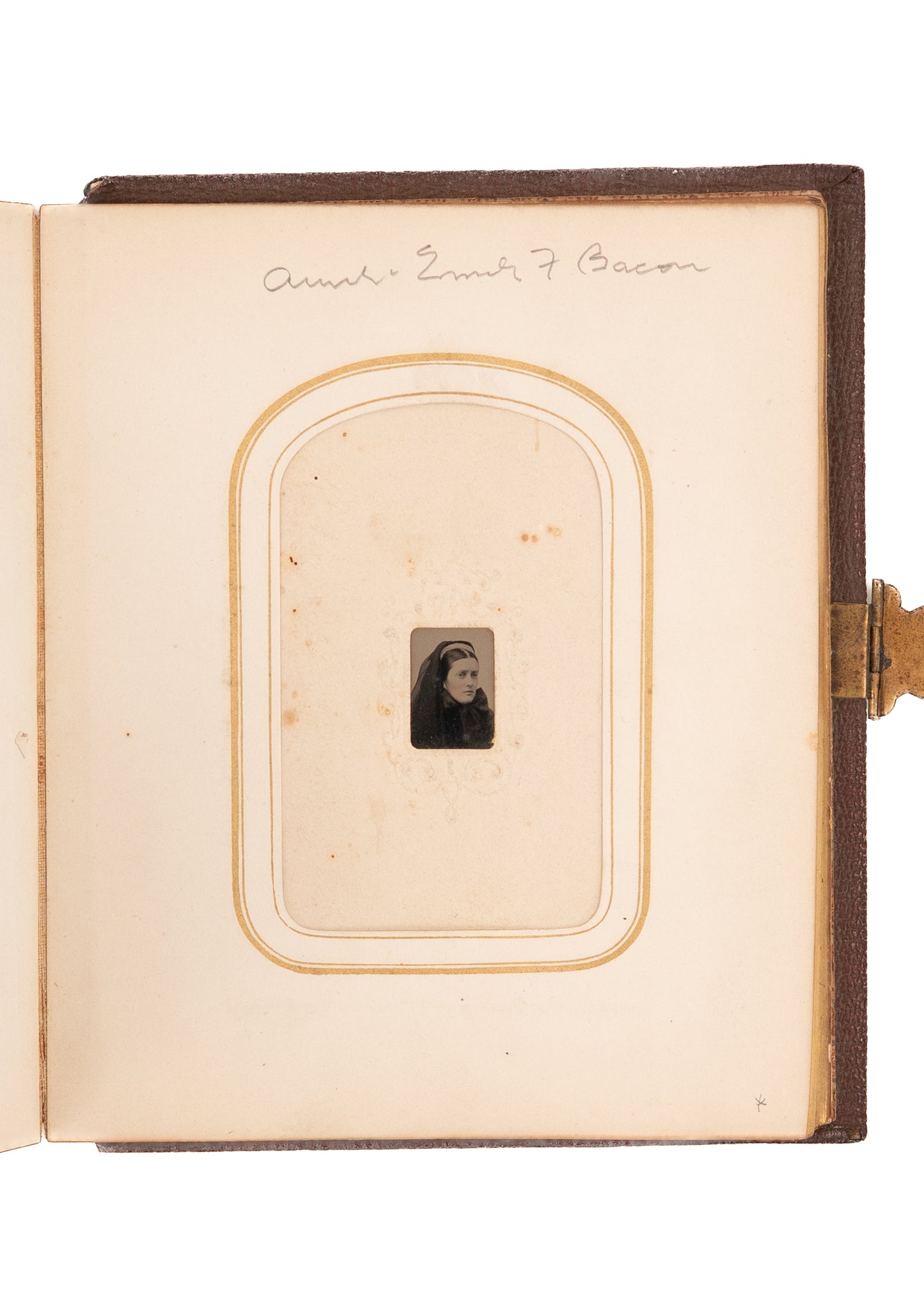 1863 54th COLORED TROOPS. Carte de Visite Album Containing 7 Photos of Primary Recruiter.