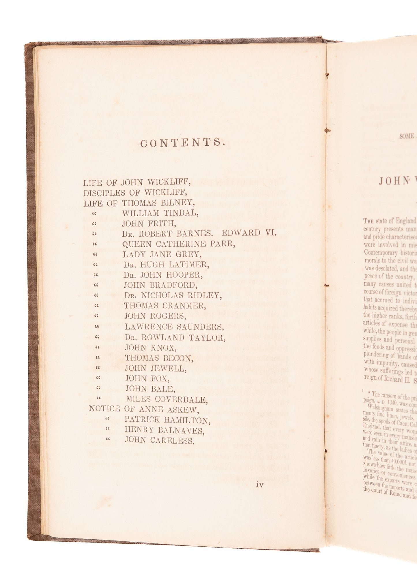 1840's REFORMATION. The Lives of the British Reformers and Martyrs of Reformation.