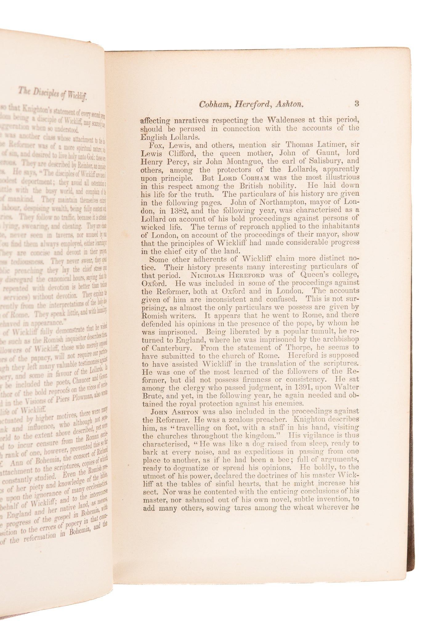1840's REFORMATION. The Lives of the British Reformers and Martyrs of Reformation.