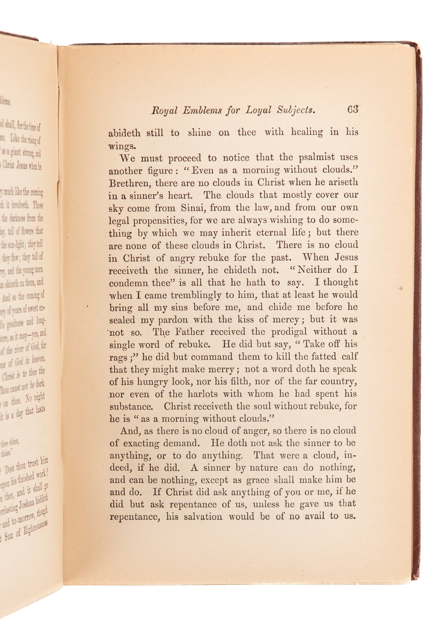 1873 C. H. SPURGEON. Types and Emblems. Passmore and Alabaster Victorian Binding.