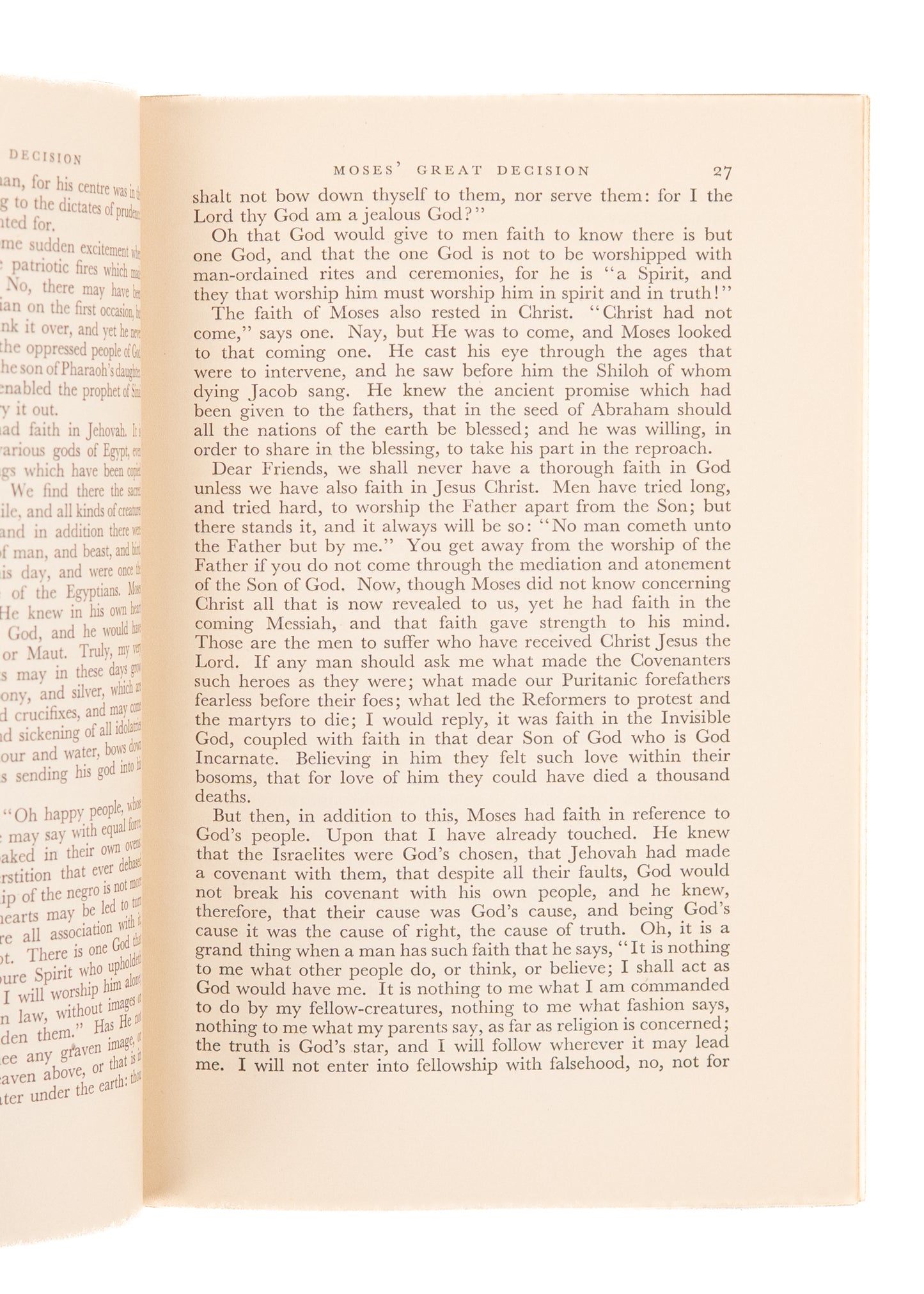 1900 C. H. SPURGEON. Twelve Sermons on Decision & True Conversion. Linen wraps.