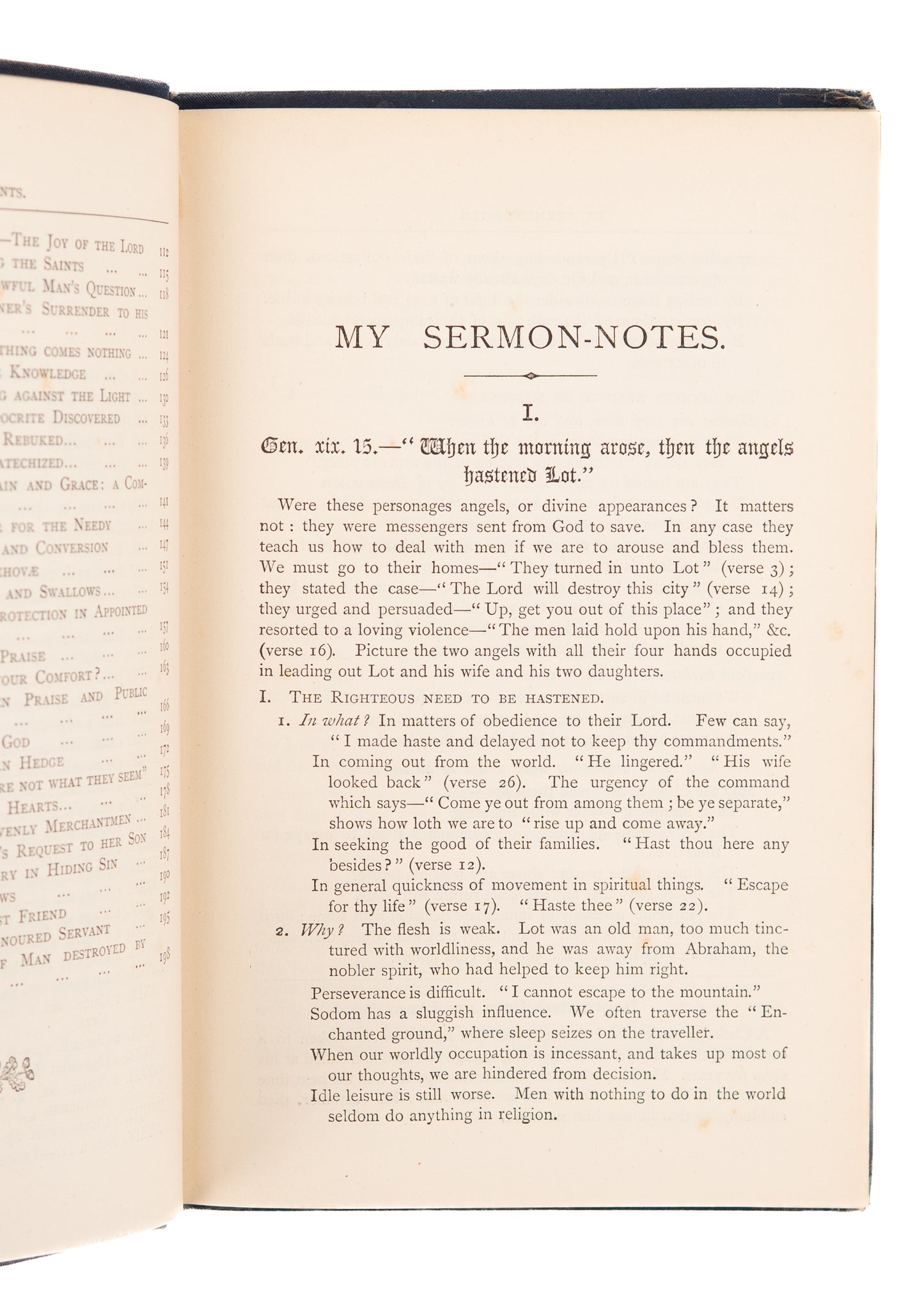 1887 C. H. SPURGEON. My Sermon Notes. From Genesis to Proverbs.