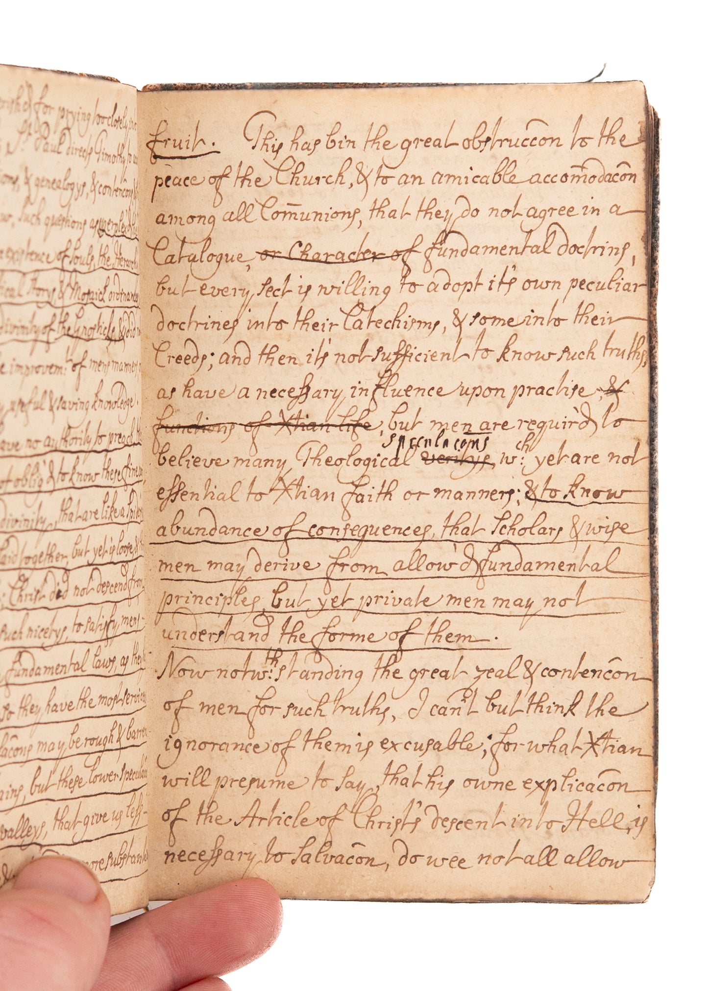 1787 WELSH GREAT AWAKENING. 266pp MSs Sermons on Devil's Devices - Great Awakening, Methodist, &c.