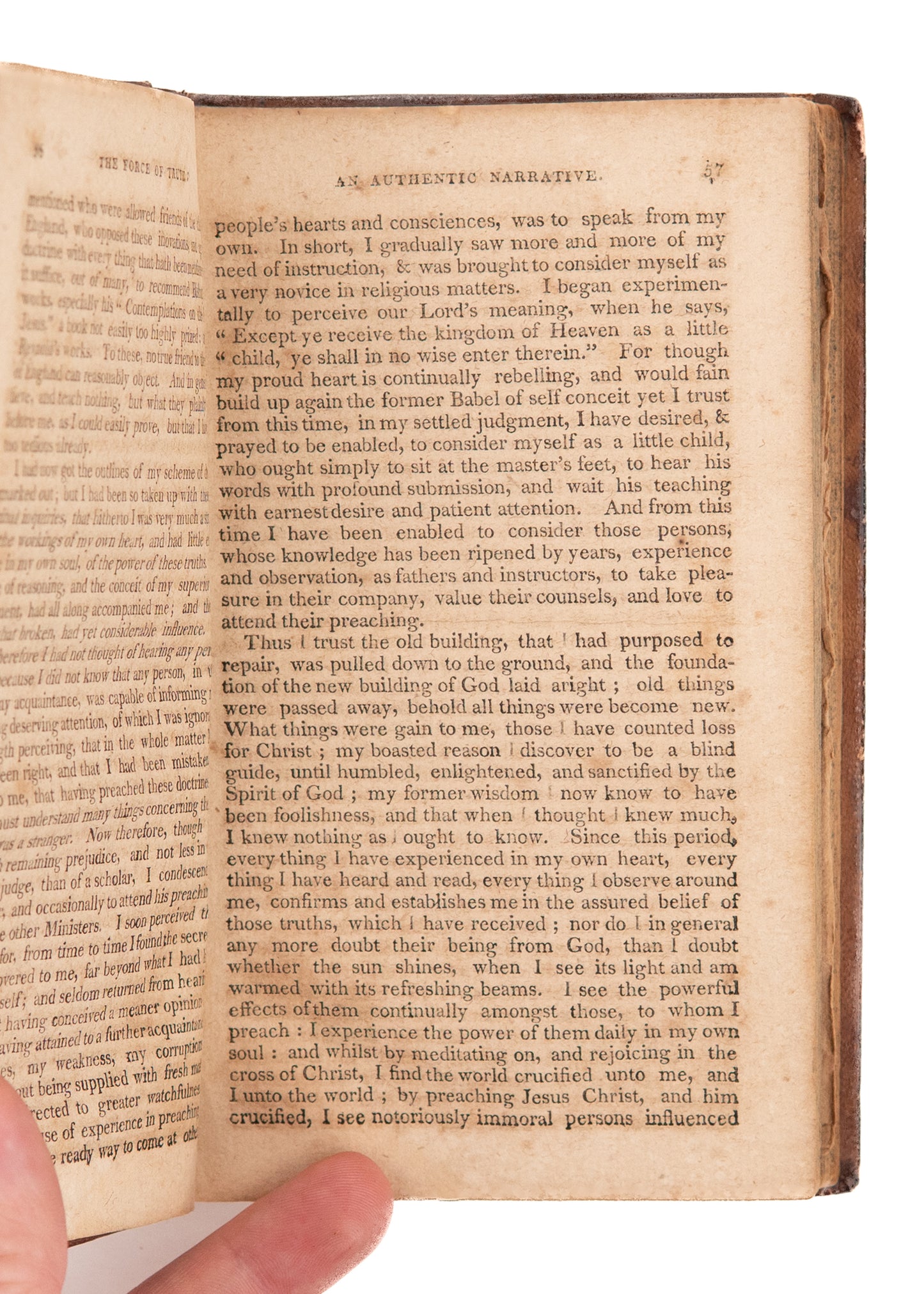 1810 THOMAS SCOTT. The Force of Truth & A Vindication of the Divine Inspiration - John Newton.