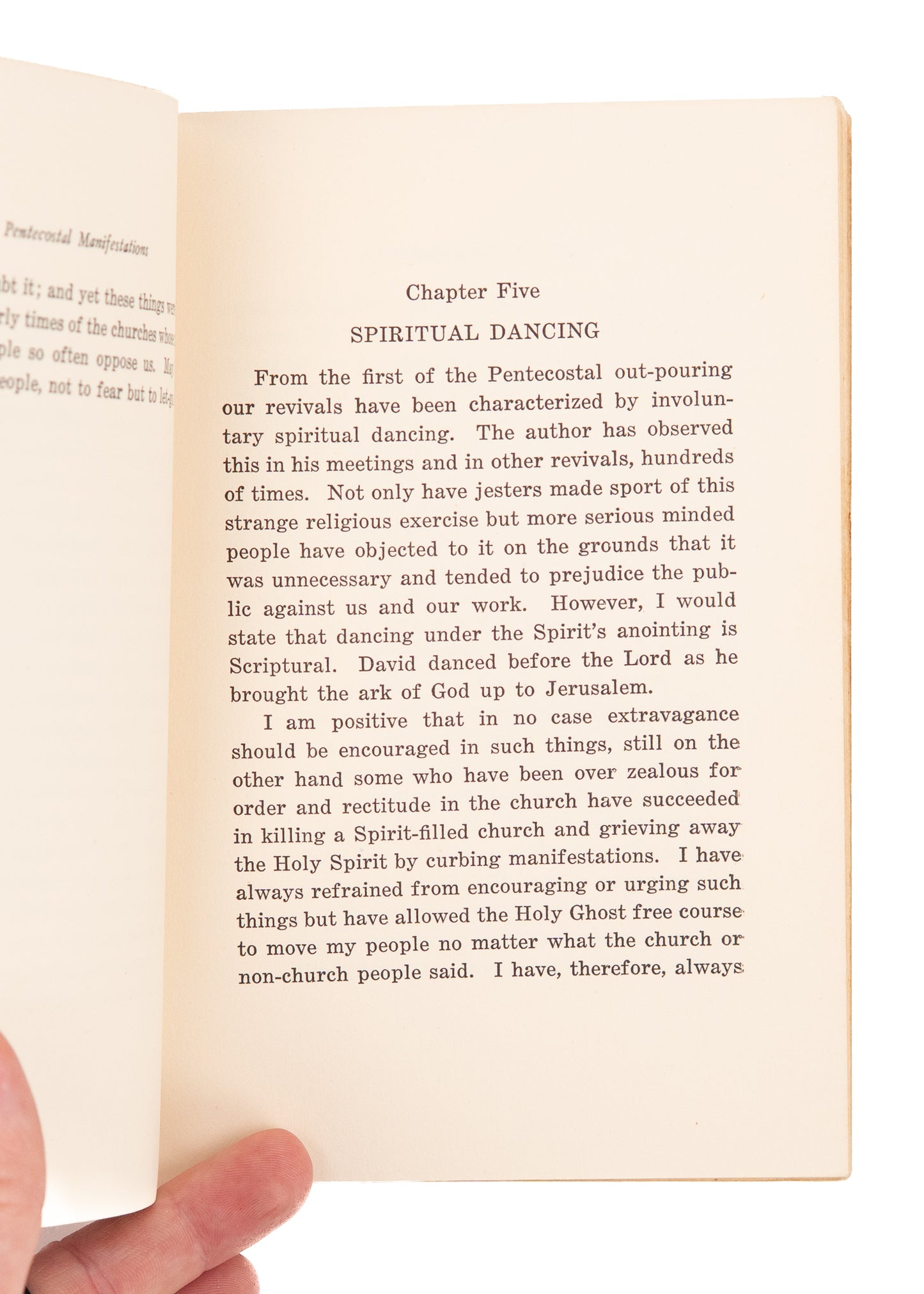 1947 W. H. TURNER. Pentecostal Manifestations - Trances, Visions, Dancing in the Spirit, &c.