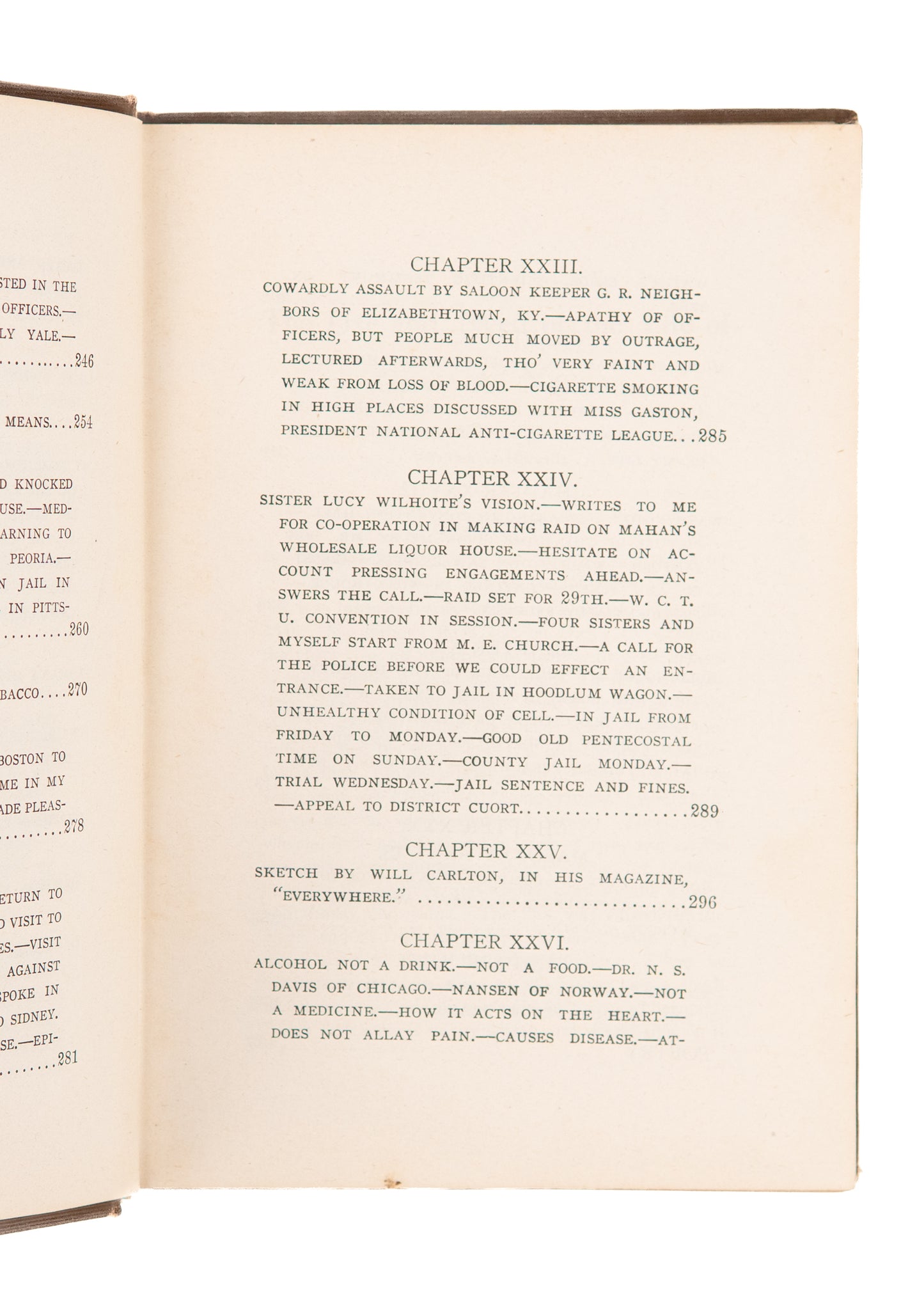 1909 CARRY A. NATION. Association Copy of Carry Nation's Autobiography. Temperance & Suffrage.