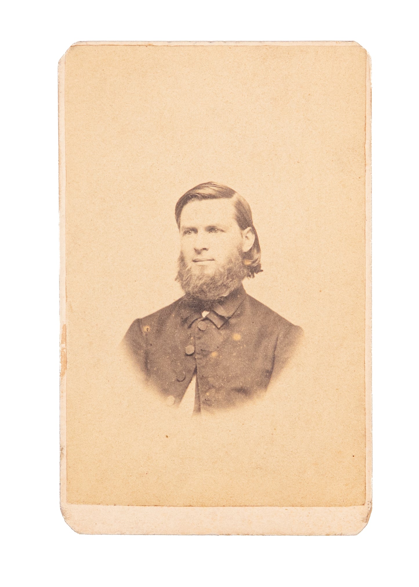 1875 ROBERT LOWRY. Rare Carte de Visite of "Nothing but the Blood" Hymn Composer.