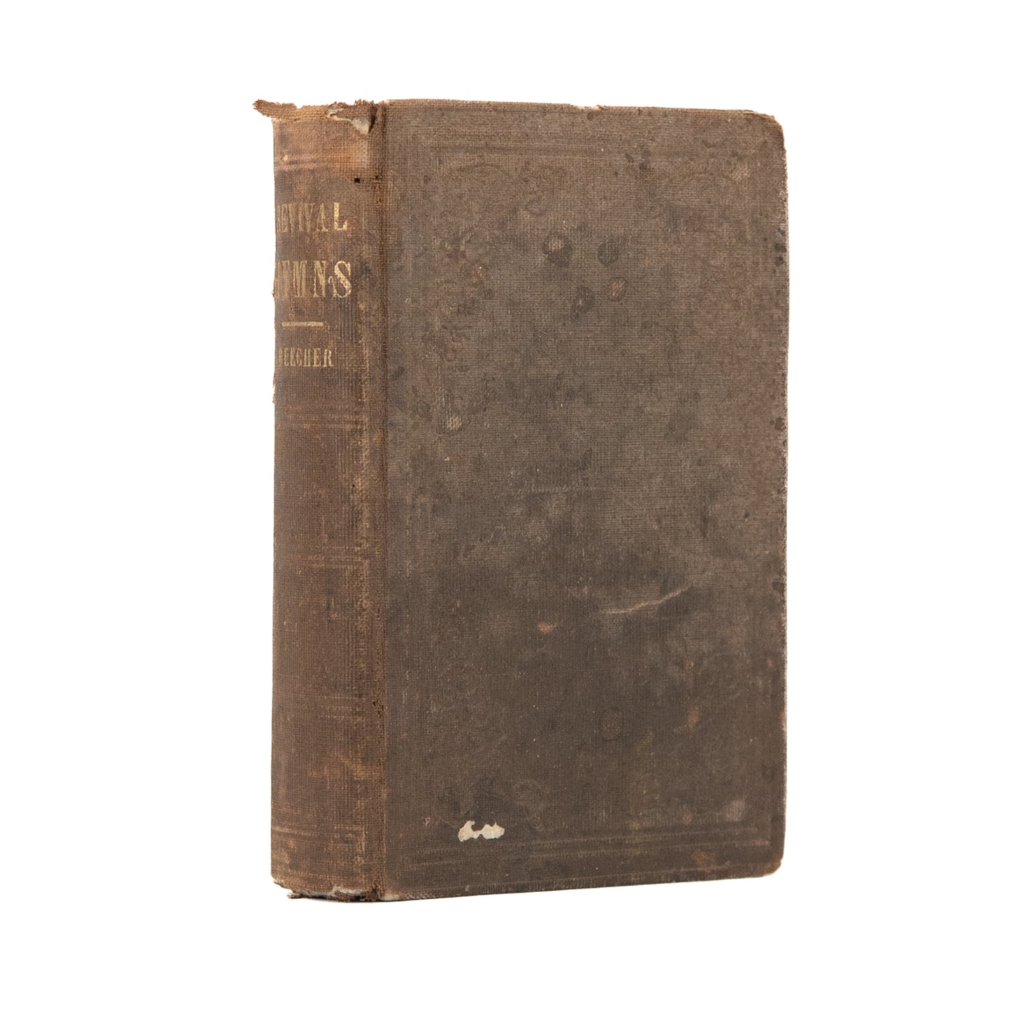 1858 HENRY WARD BEECHER. Revival Hymns. Fulton Street - Boston Prayer Revival Hymnal.