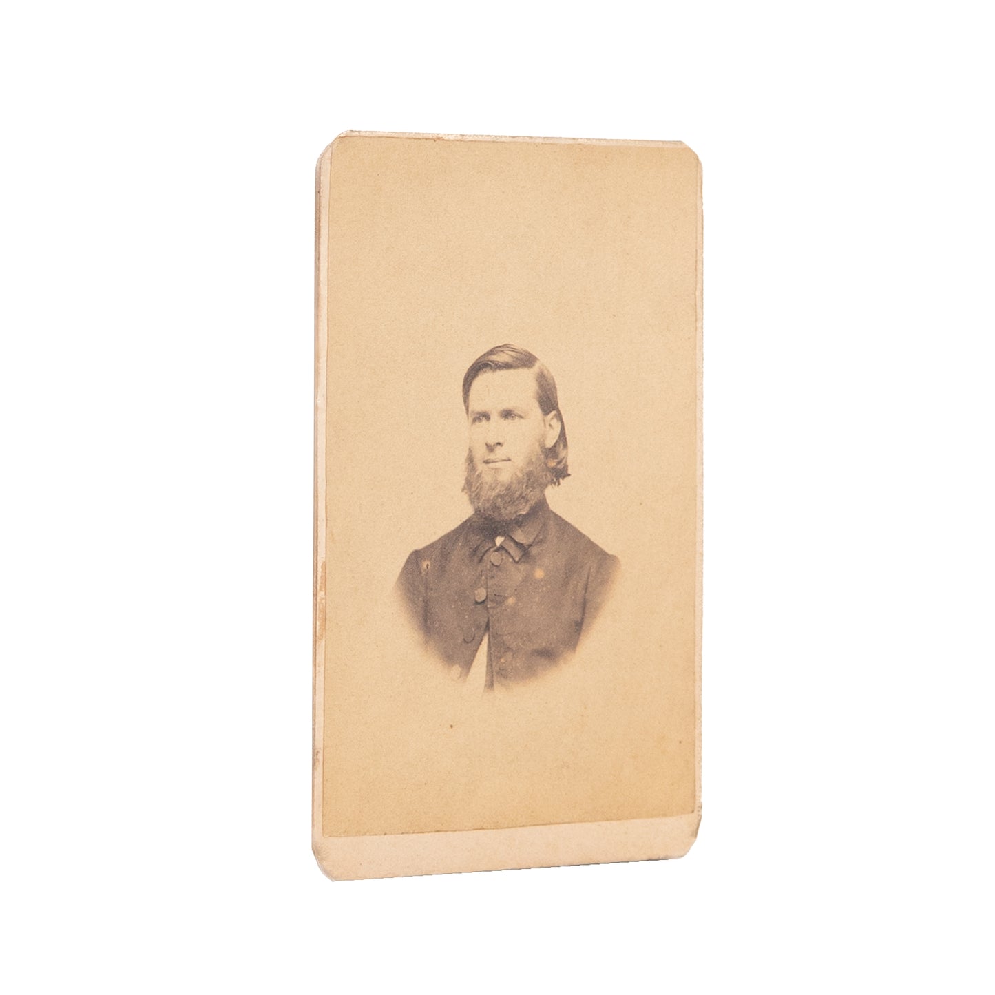 1875 ROBERT LOWRY. Rare Carte de Visite of "Nothing but the Blood" Hymn Composer.