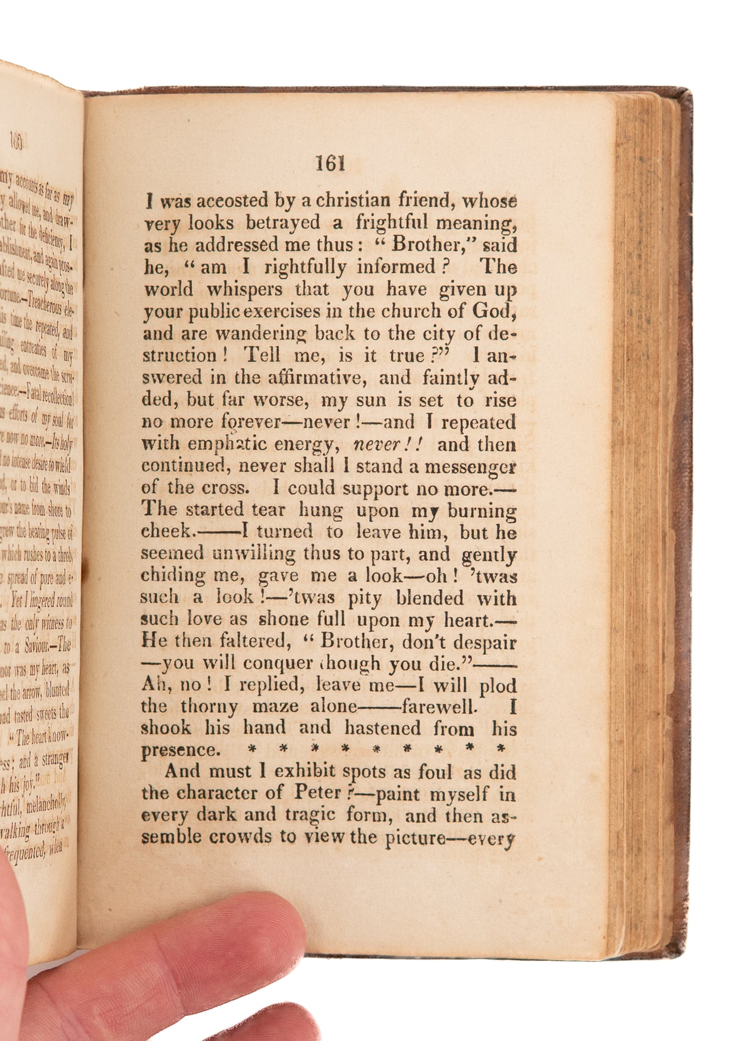 1821 JOHN N. MAFFITT. Tears of Contrition. Radical Controversial Irish-American Methodist.