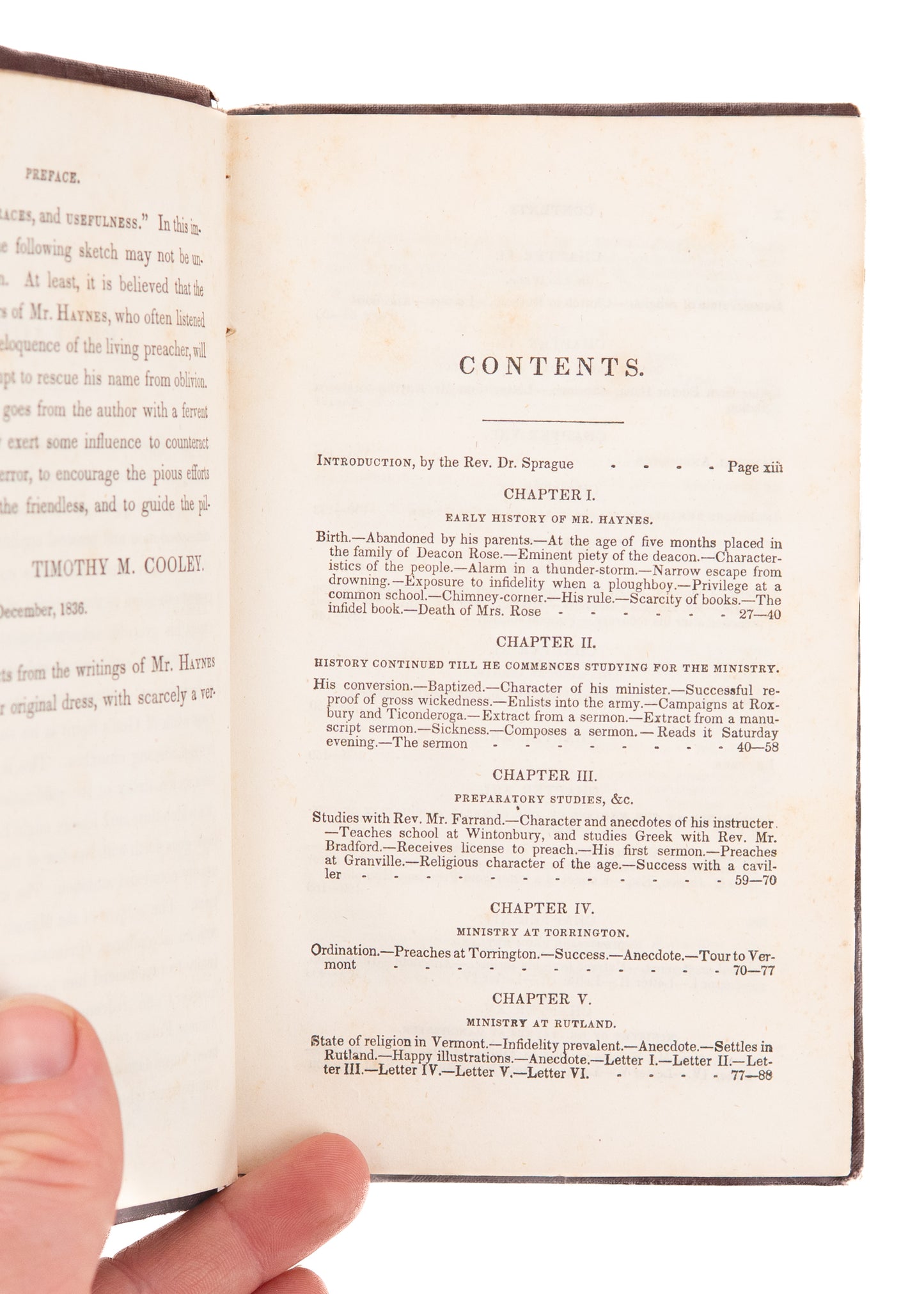 1837 LEMUEL HAYNES. Memoir of Lemuel Haynes - Black Revolutionary War and Early Minister. Rare!