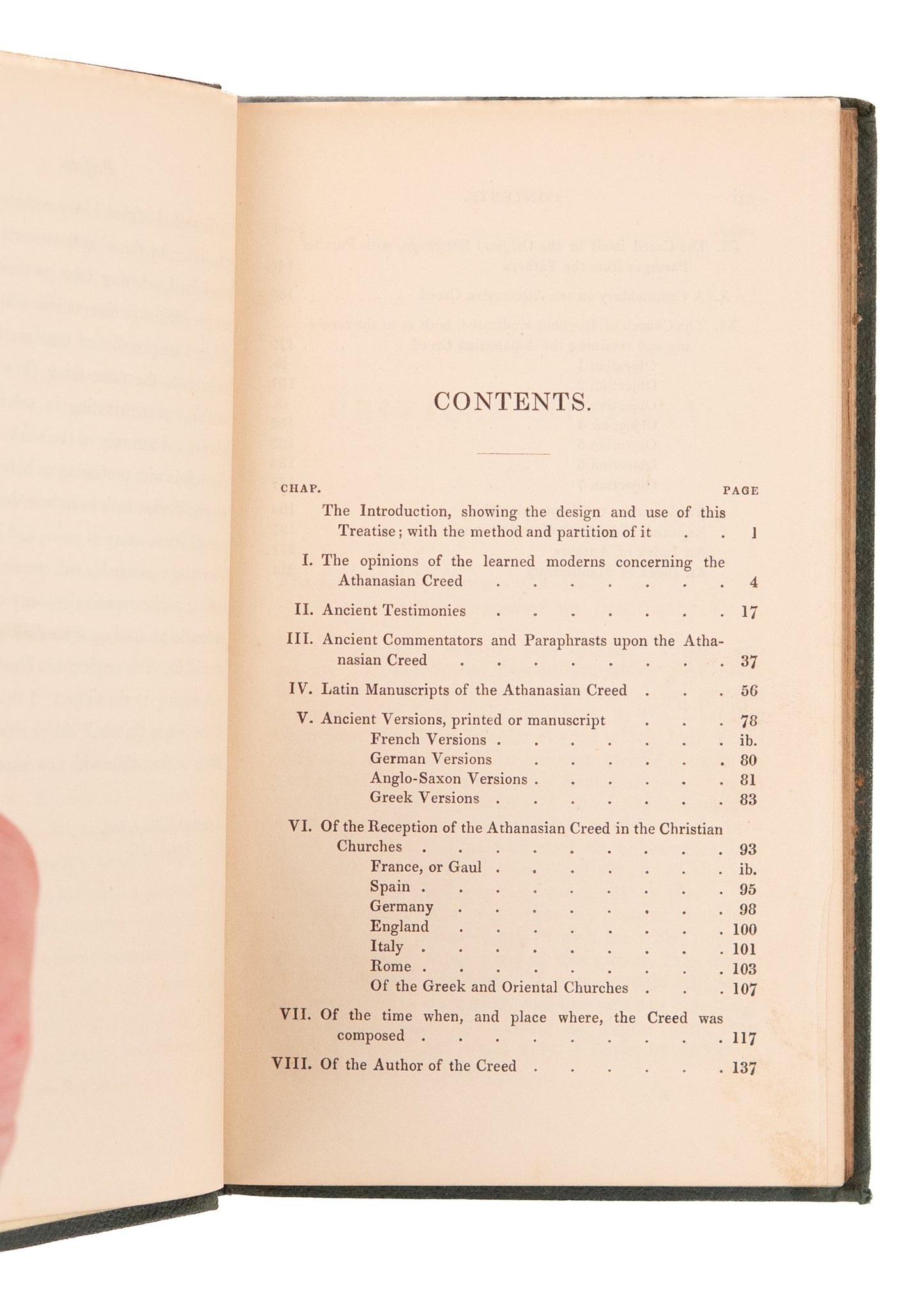 1850 DANIEL WATERLAND. Critical History of the Athanasian Creed. Paul Rader's Personal Copy.