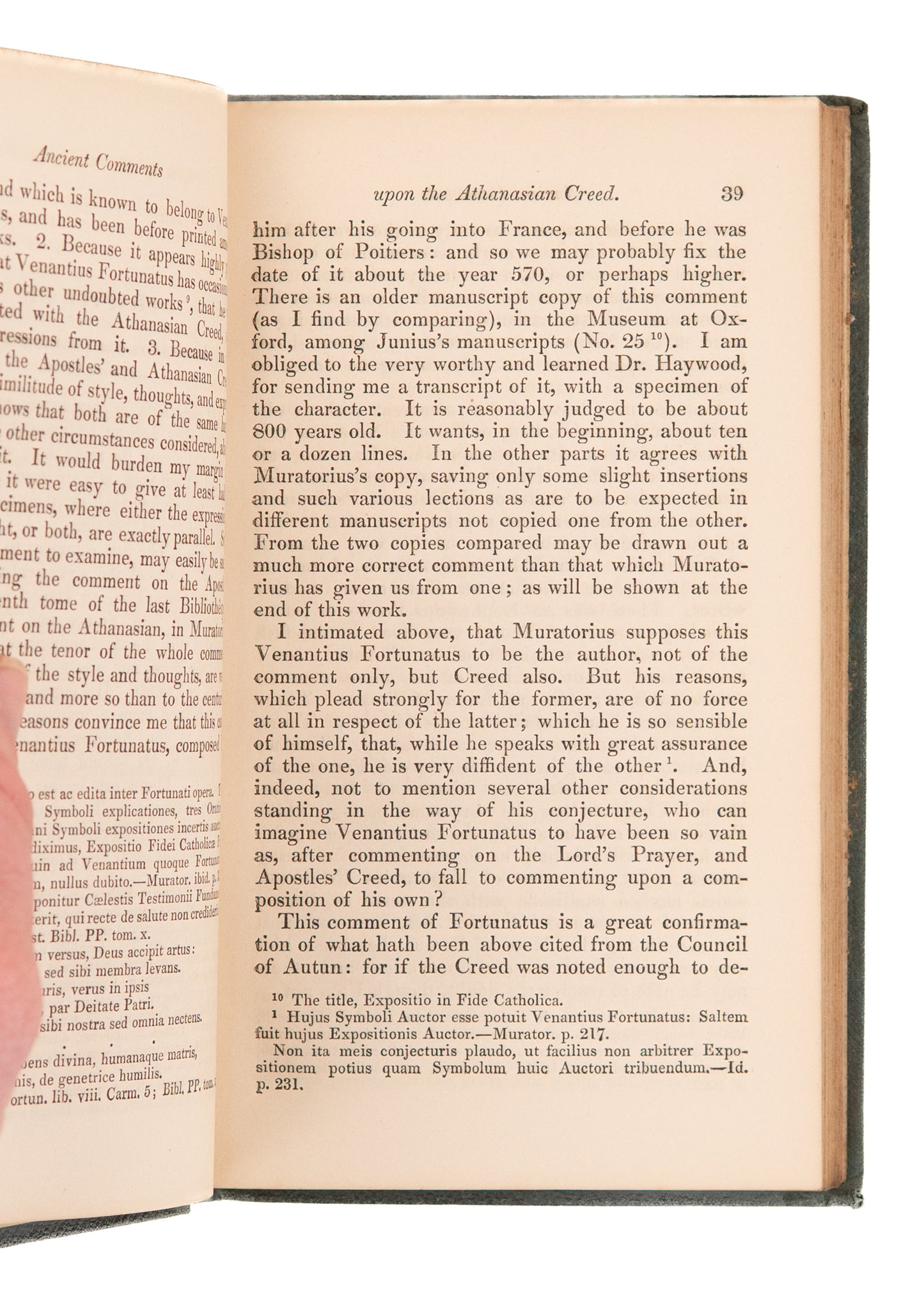 1850 DANIEL WATERLAND. Critical History of the Athanasian Creed. Paul Rader's Personal Copy.