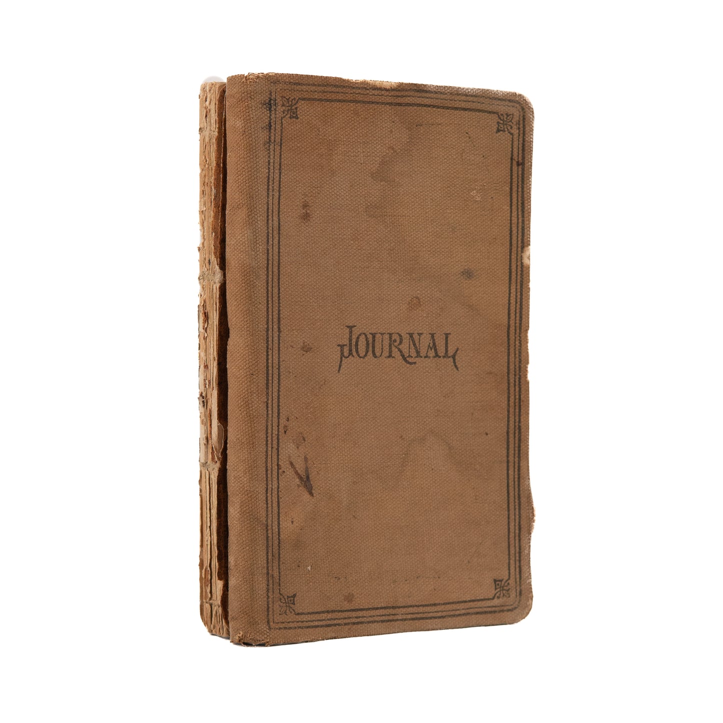 1882 LEONARD BOND. 240pp of Unpublished Sermons by Baptist Elder from McLeansboro.
