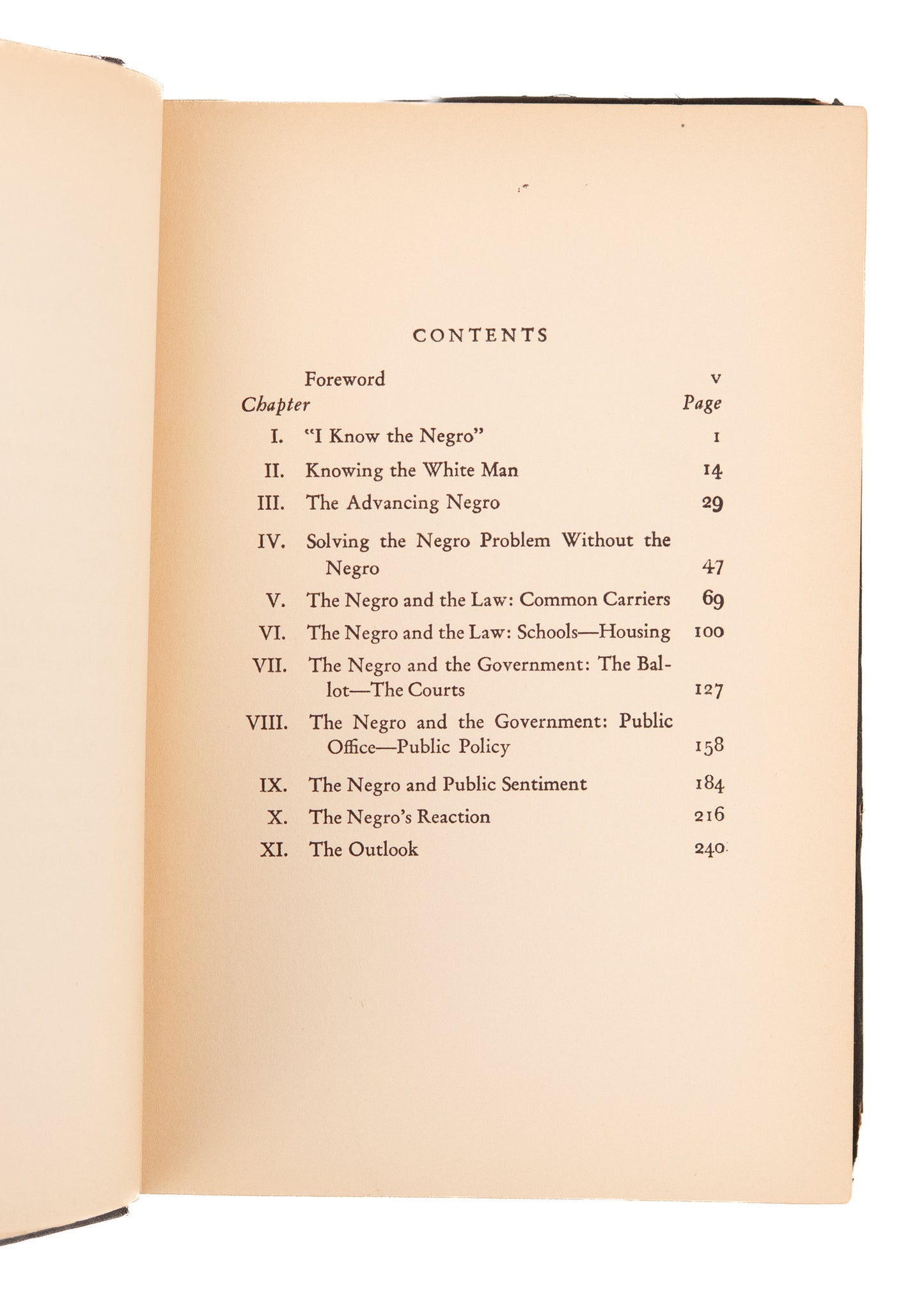 1929 TUSKEGEE. What the Negro Thinks. Inscribed from Tuskeegee President to Hampton Institute Major.