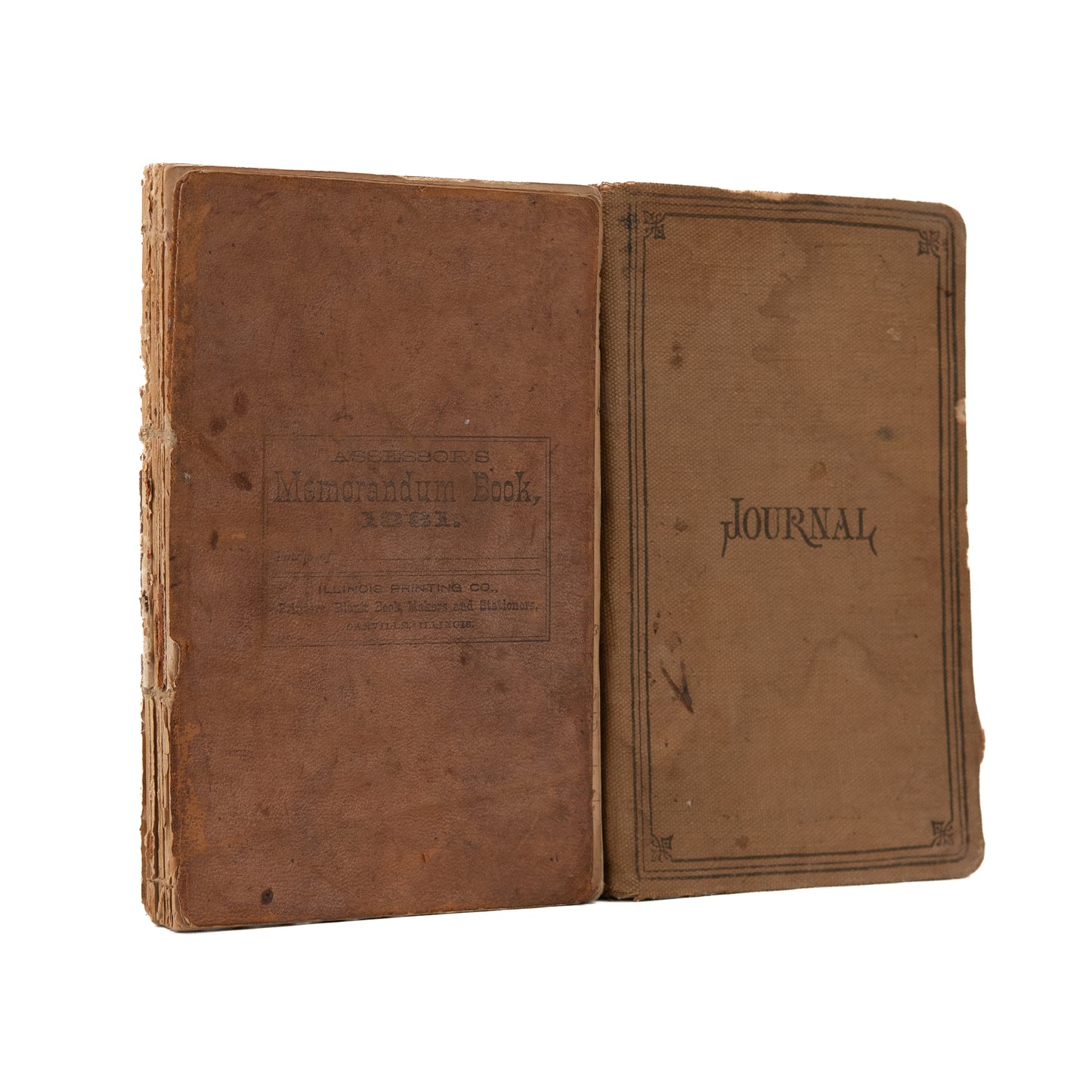 1882 LEONARD BOND. 240pp of Unpublished Sermons by Baptist Elder from McLeansboro.